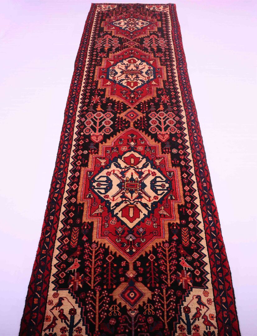 5M Tribal Nahavand Persian Runner - Image 2