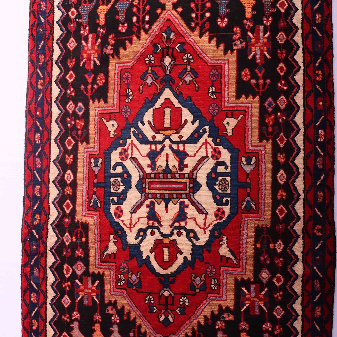 5M Tribal Nahavand Persian Runner - Image 3