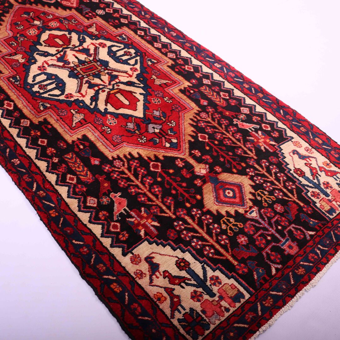 5M Tribal Nahavand Persian Runner - Image 5