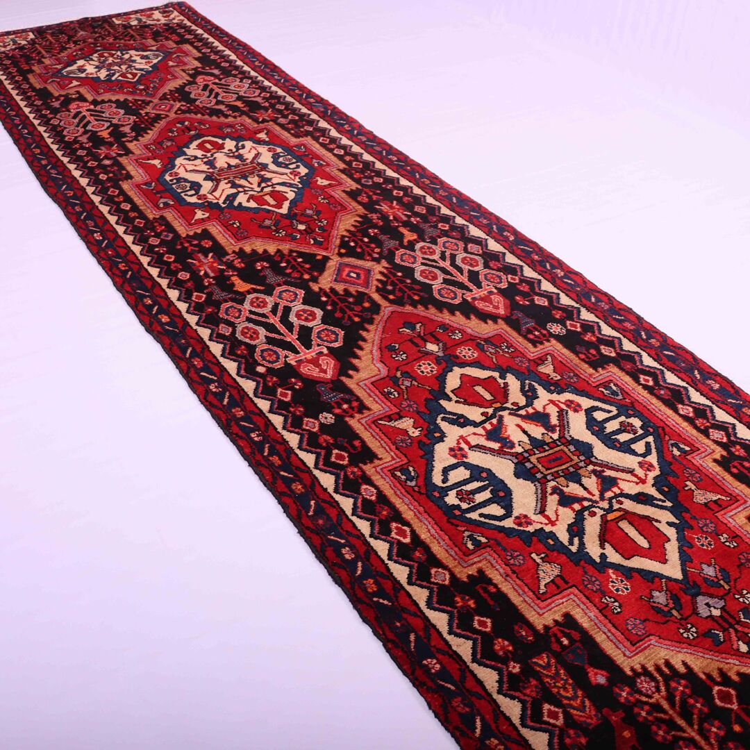 5M Tribal Nahavand Persian Runner - Image 8