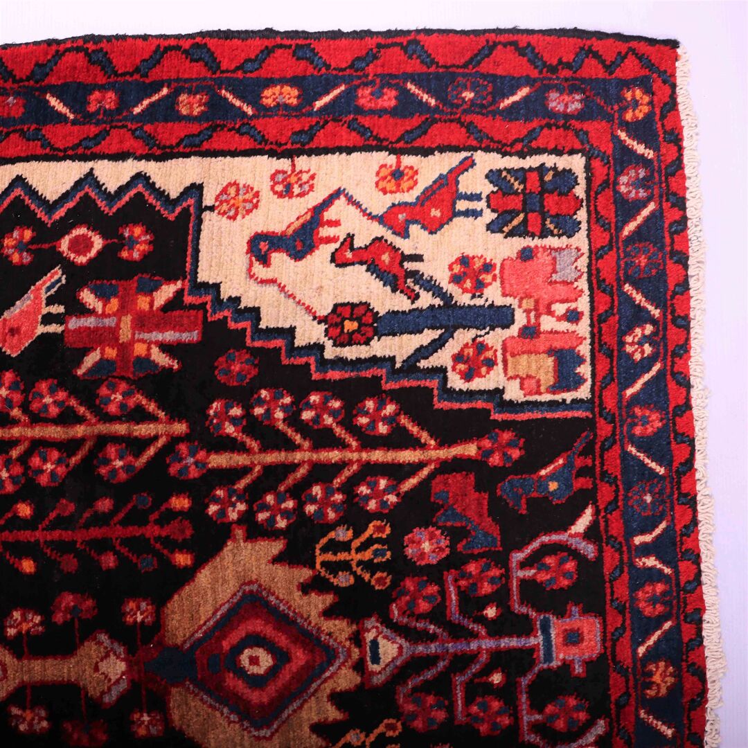 5M Tribal Nahavand Persian Runner - Image 9