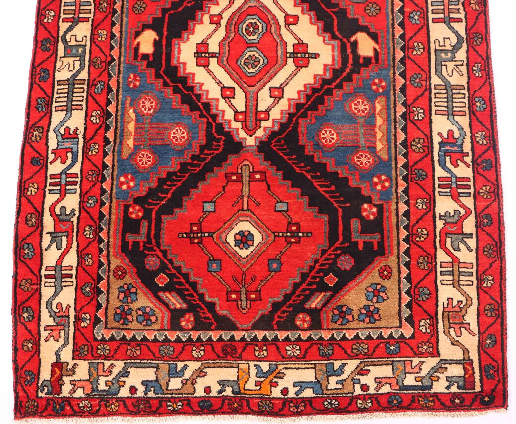 5M Tribal Nahavand Persian Runner - Image 7