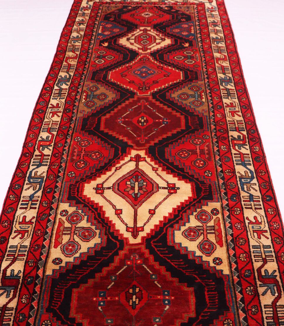 5M Tribal Nahavand Persian Runner - Image 3