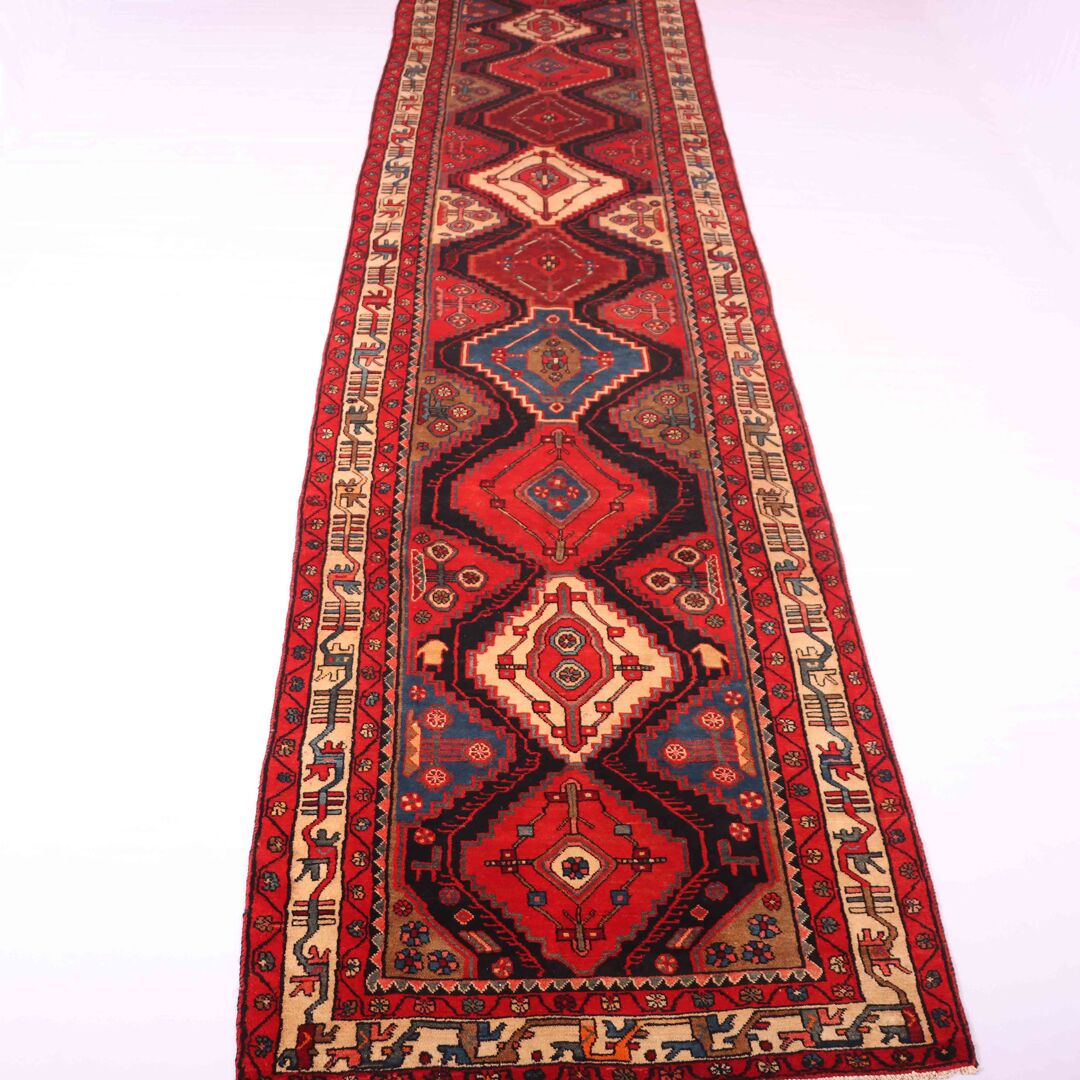 5M Tribal Nahavand Persian Runner - Image 5
