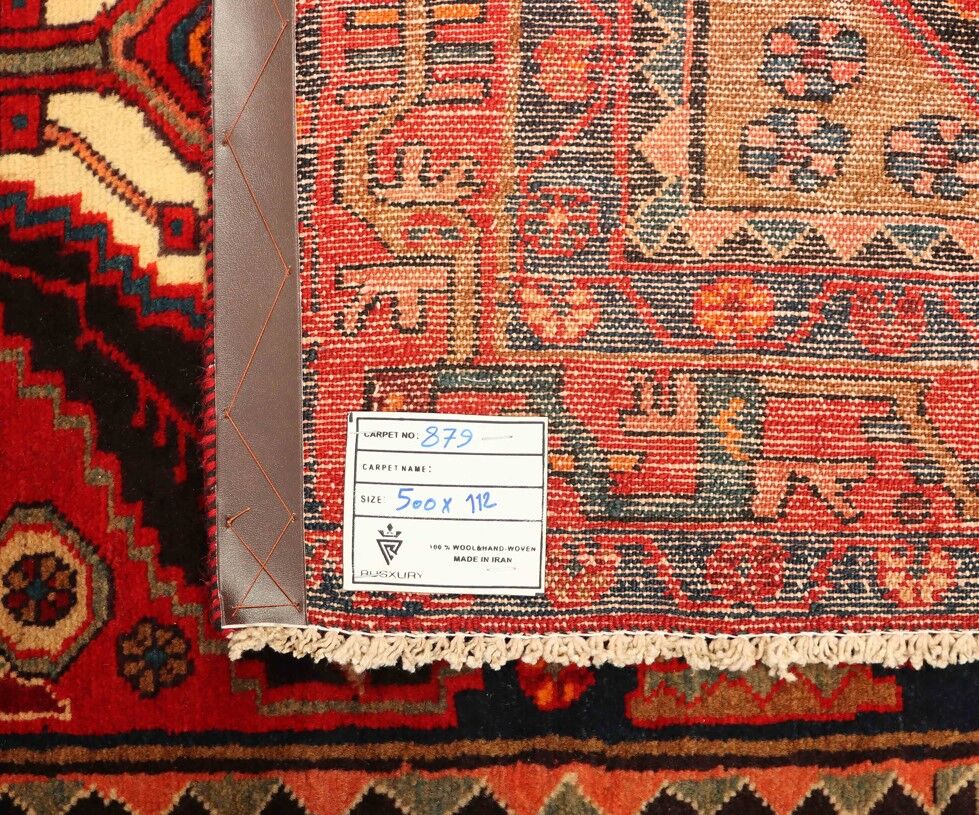 5M Tribal Nahavand Persian Runner - Image 7