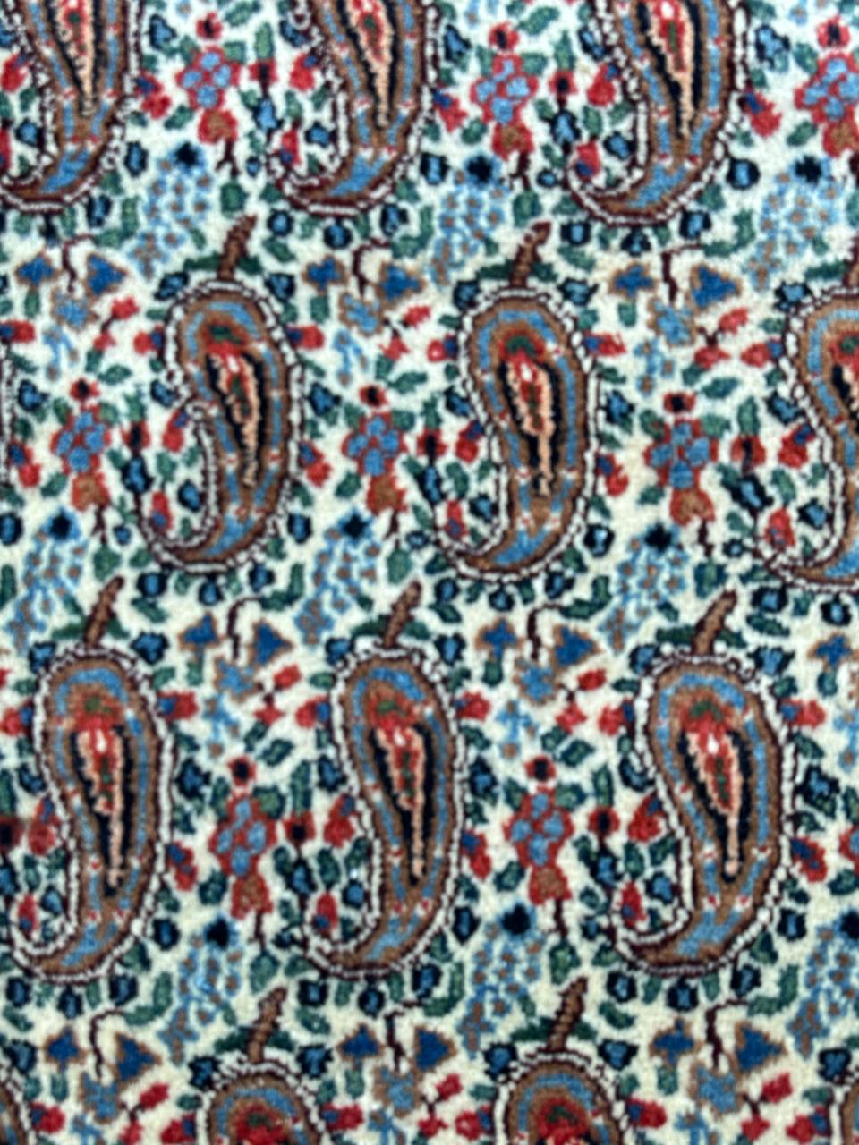 4x3M Fine Paisley Birjand Persian Rug - Image 6
