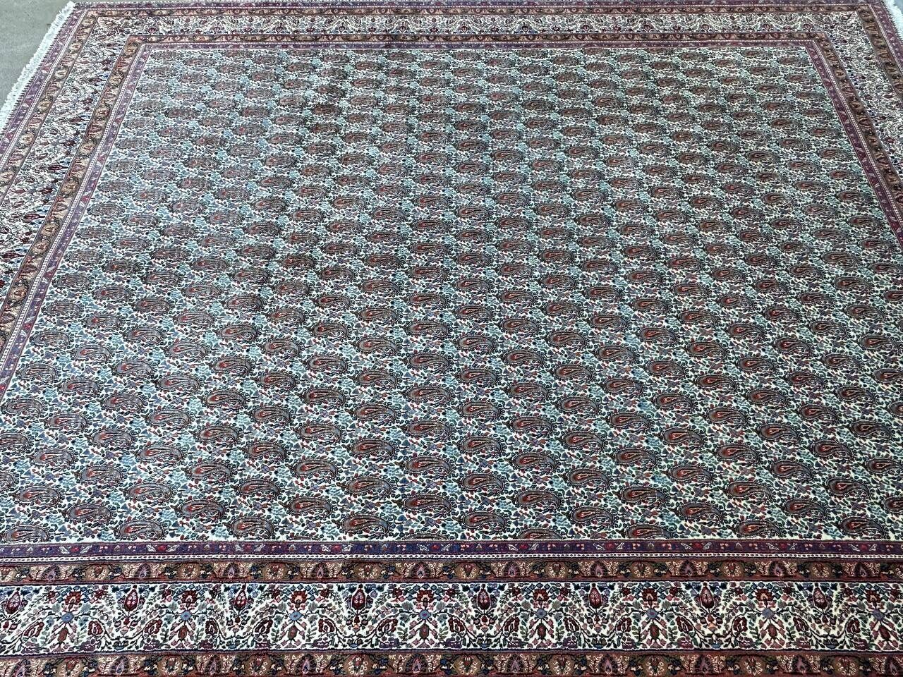 4x3M Fine Paisley Birjand Persian Rug - Image 5