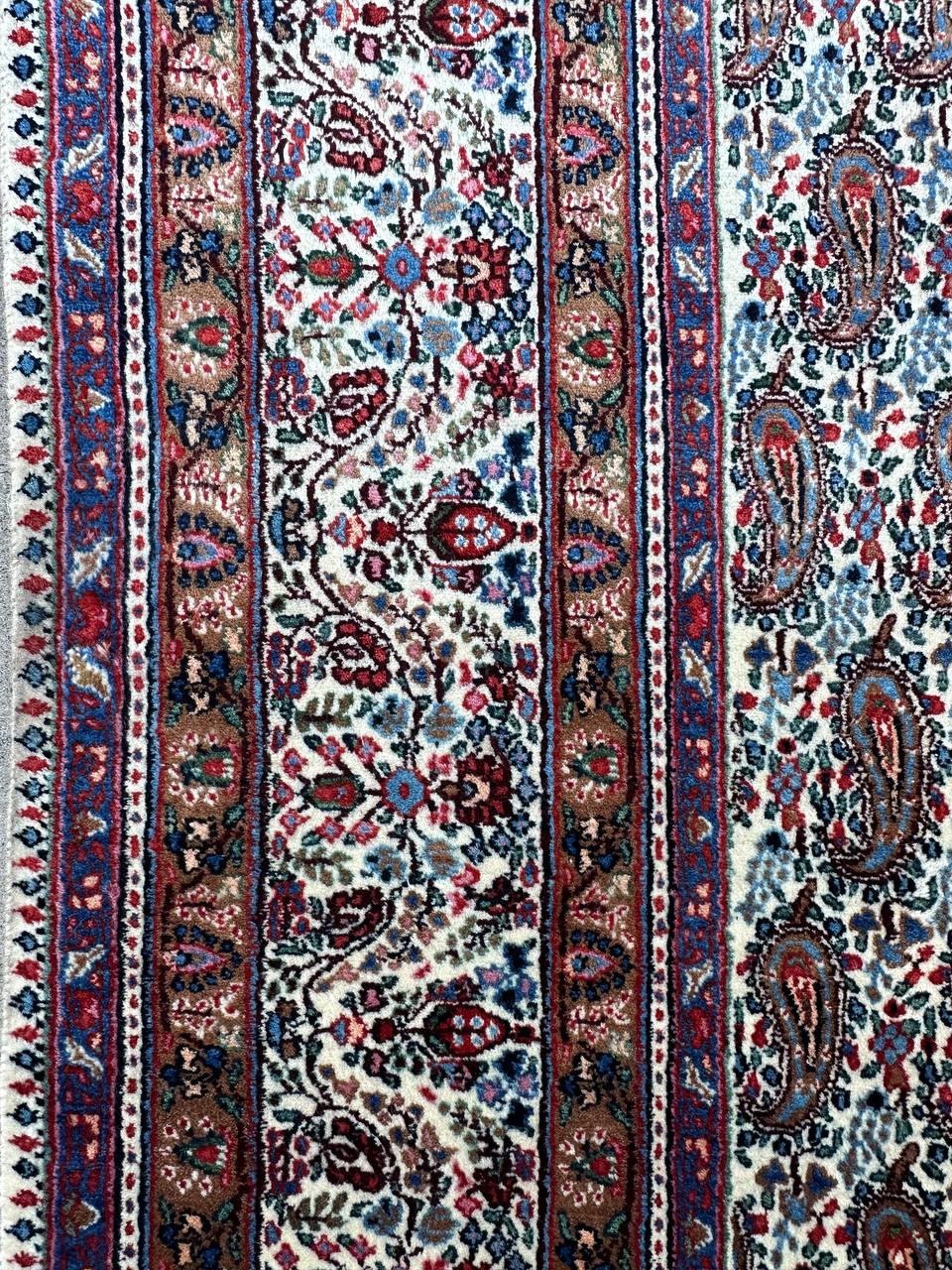 4x3M Fine Paisley Birjand Persian Rug - Image 3
