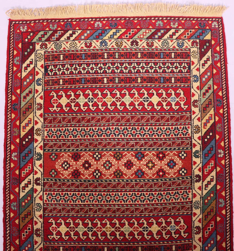 1x0.8M Persian Sumak Kilim Rug - Image 4
