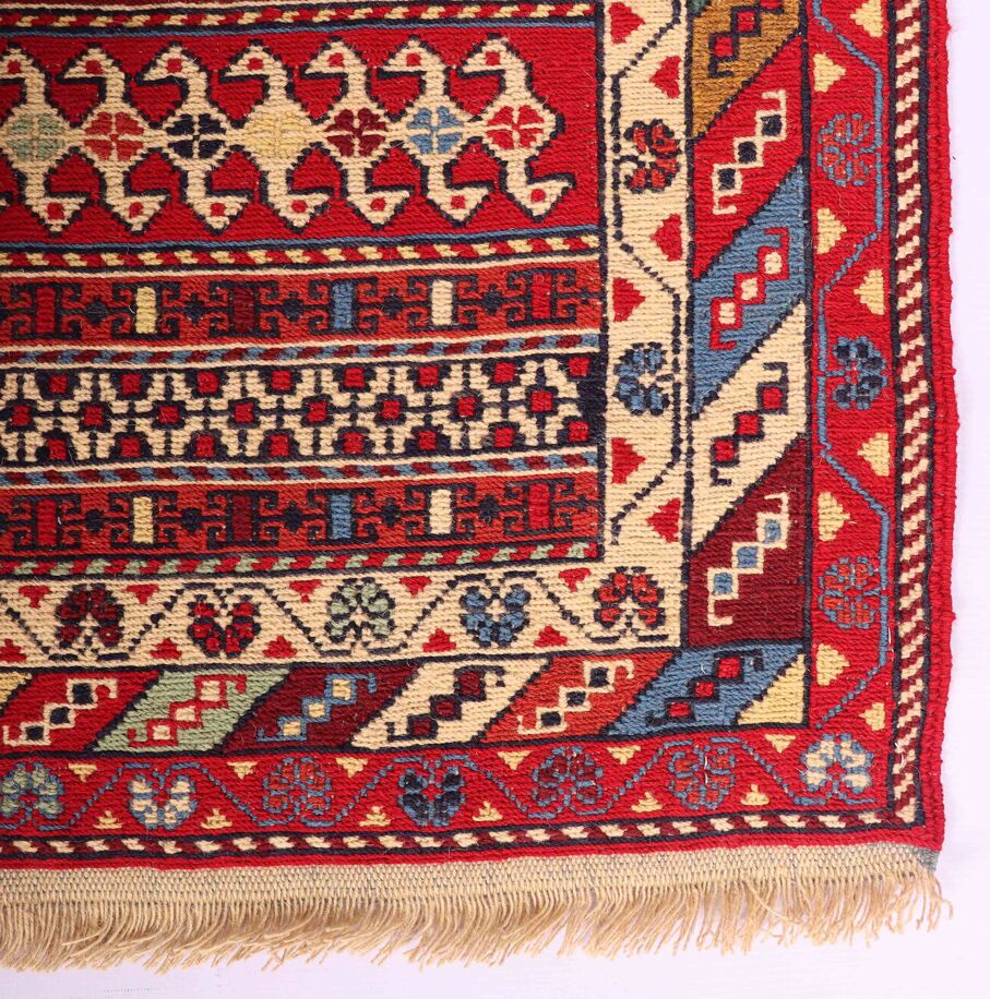 1x0.8M Persian Sumak Kilim Rug - Image 5