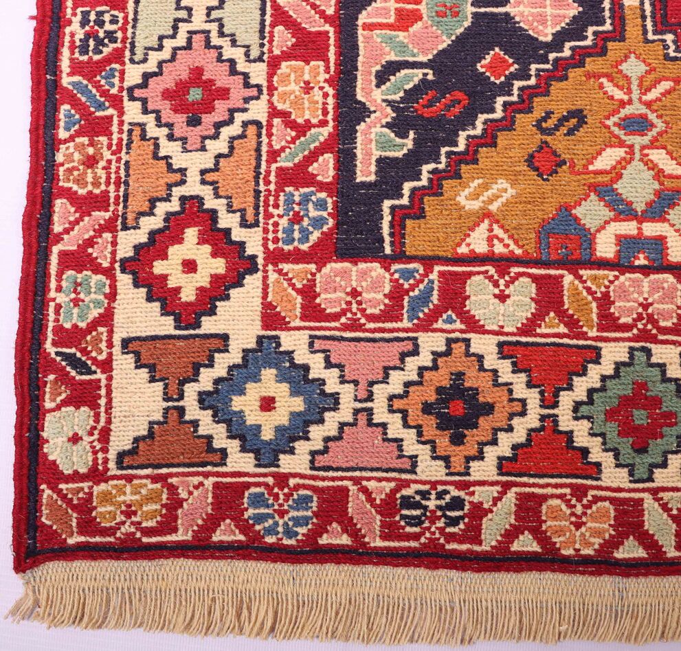 1x0.8M Persian Sumak Kilim Rug - Image 4
