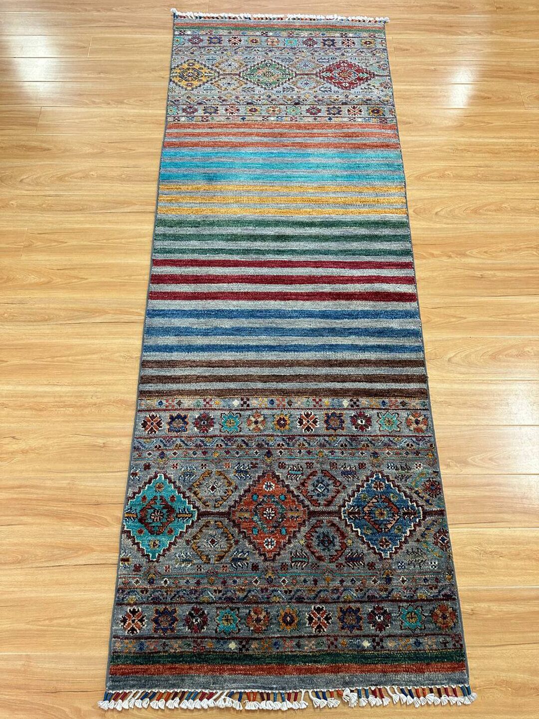 2.3 X 0.85 M Long Super Kazak Runner - Image 2