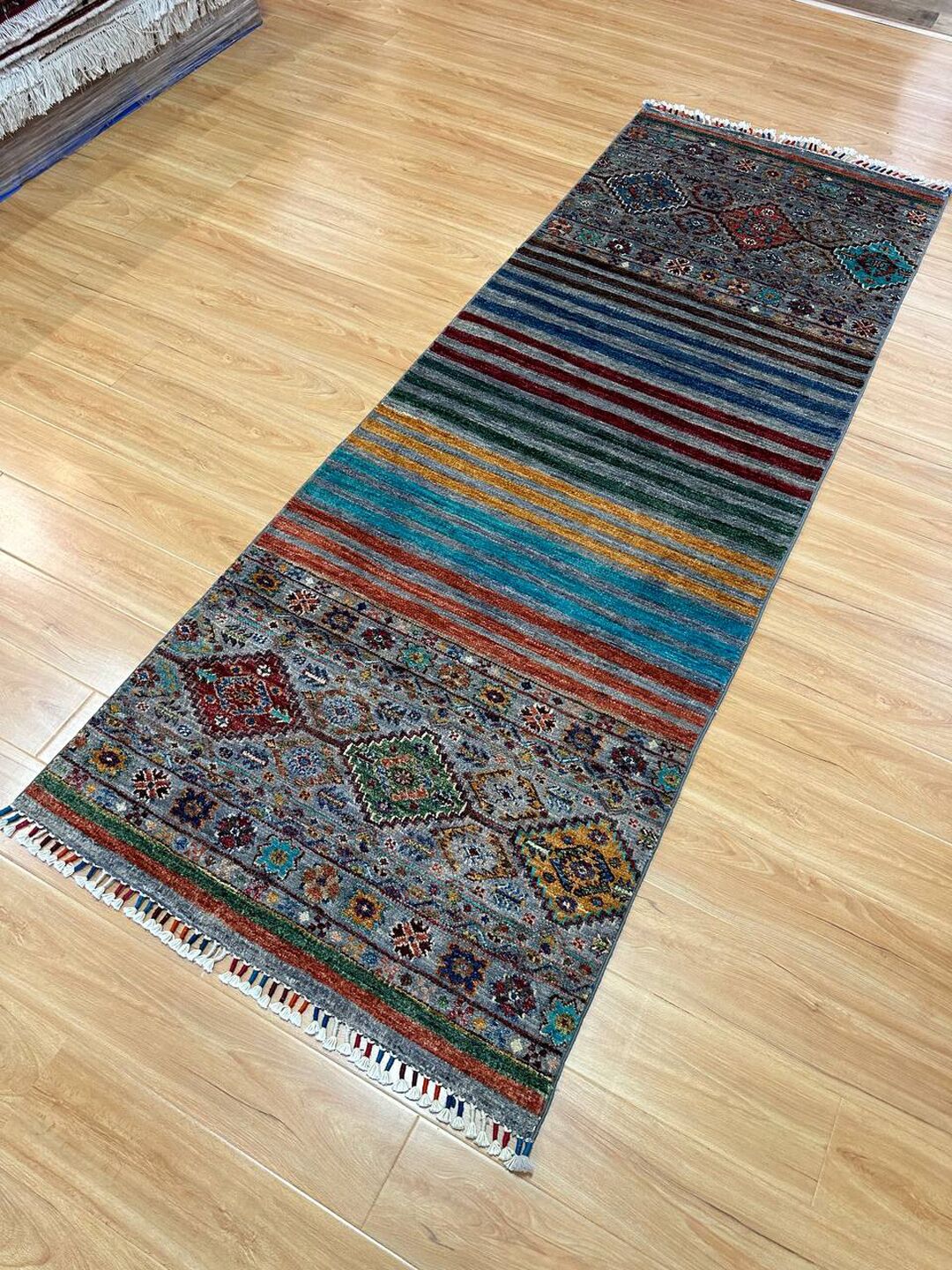 2.3 X 0.85 M Long Super Kazak Runner - Image 7