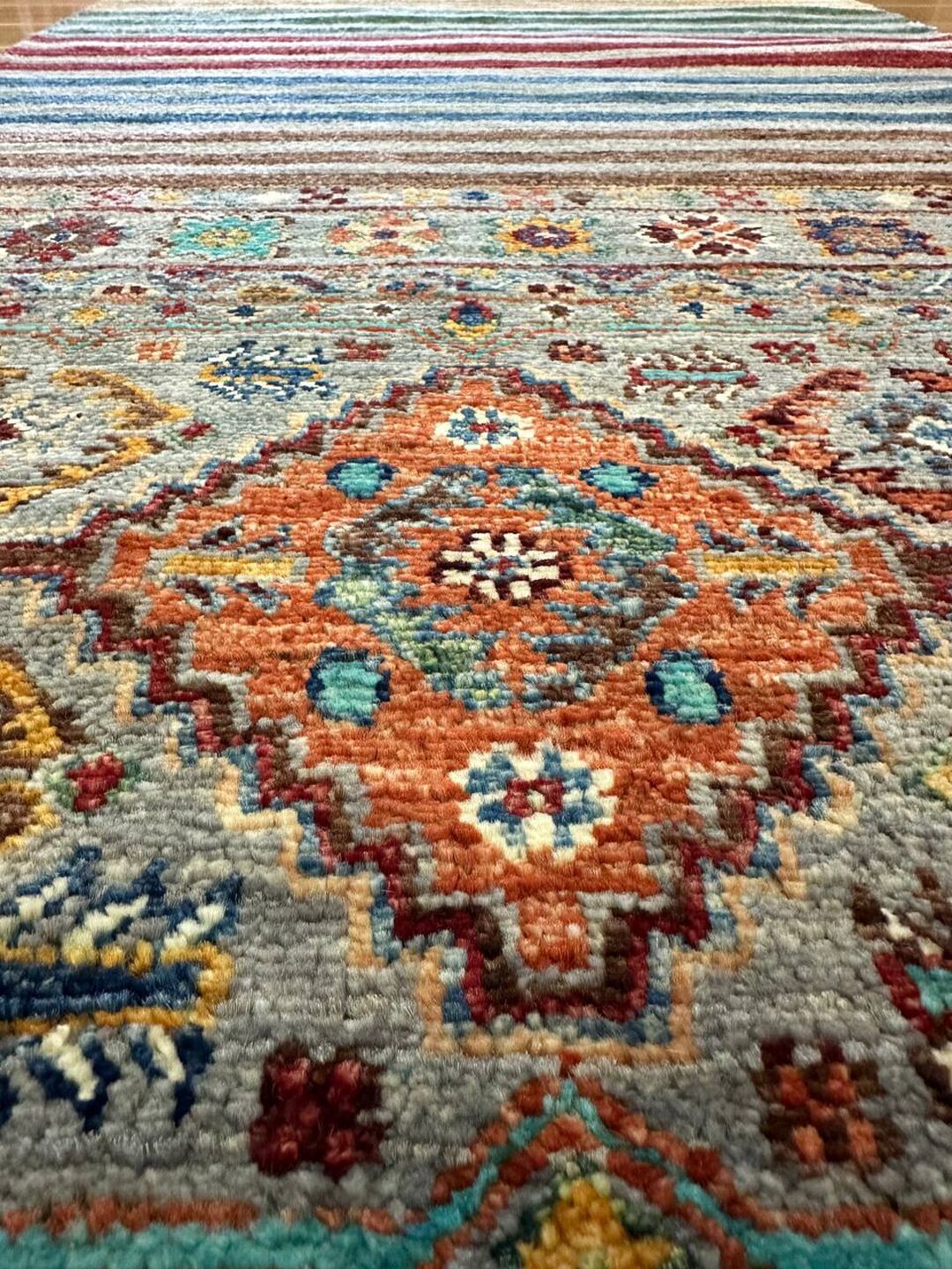 2.3 X 0.85 M Long Super Kazak Runner - Image 8
