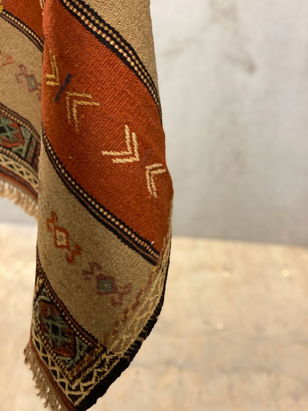 Persian Handmade Kurdi Kilim - Image 2