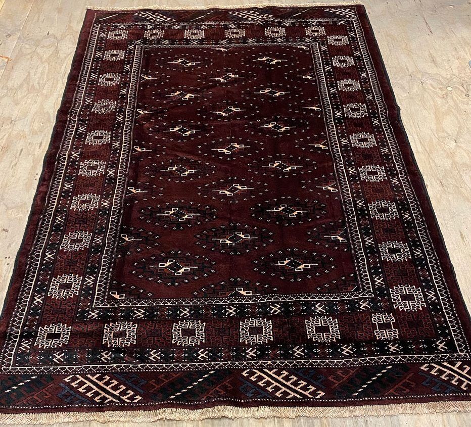 2.2x1.5M Bokhara Turkoman Persian Rug - Image 2