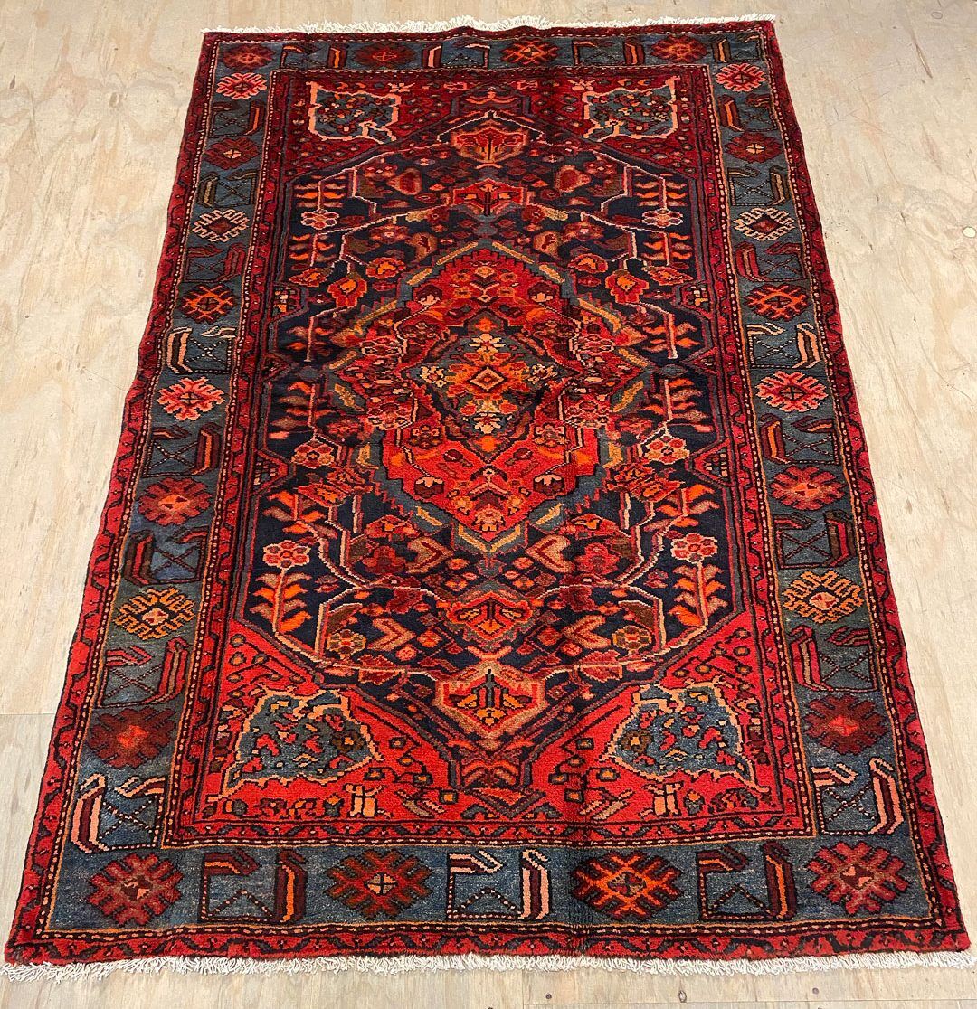 2x1.3M Old Zanjan Persian Rug - Image 2