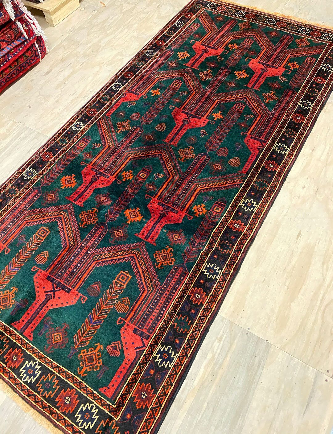 2.6x1.2M Kurdi Quchan Rug - Image 2