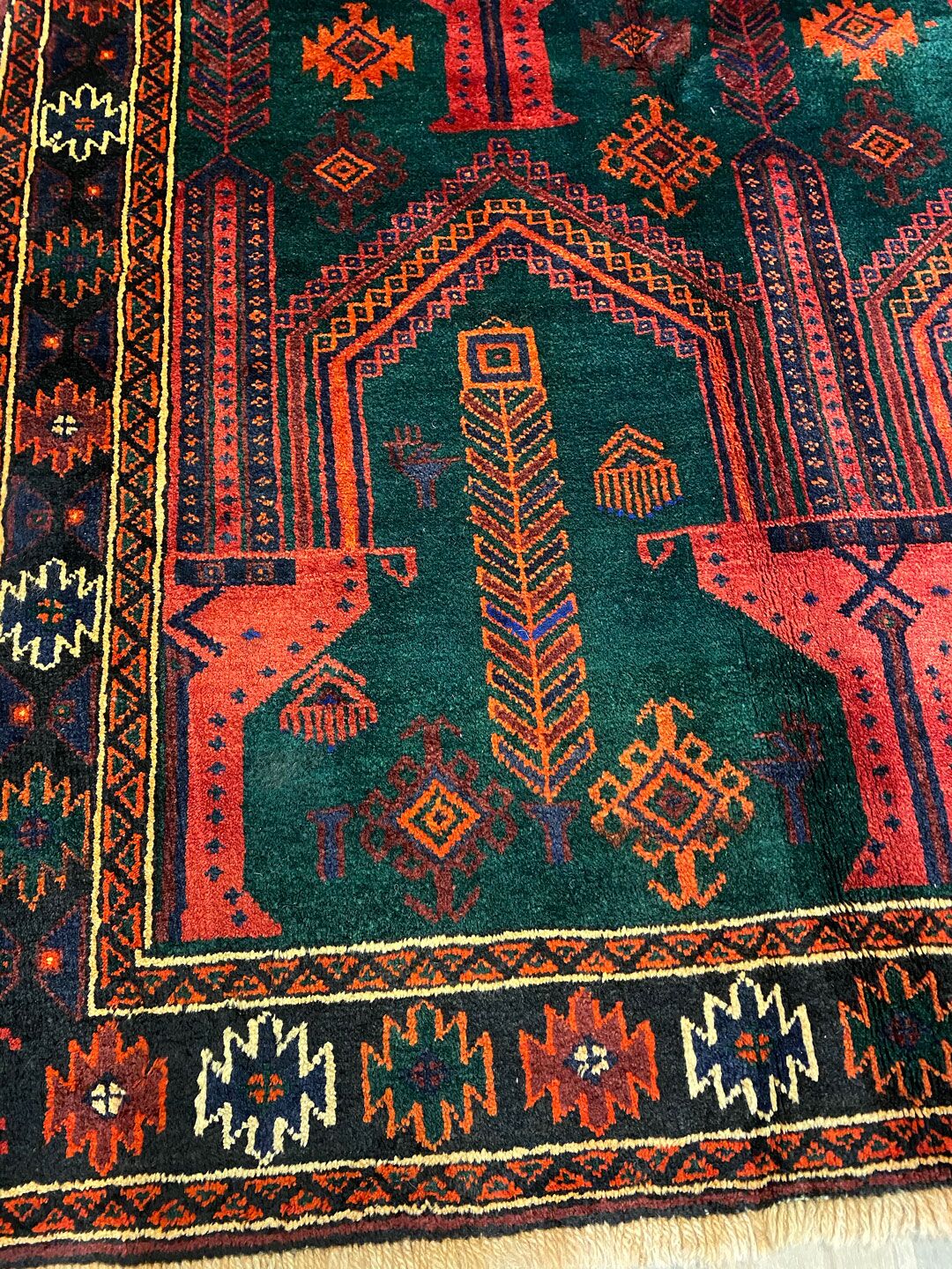2.6x1.2M Kurdi Quchan Rug - Image 4