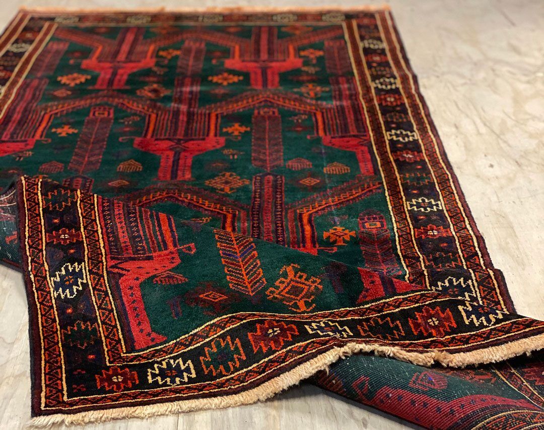 2.6x1.2M Kurdi Quchan Rug - Image 5