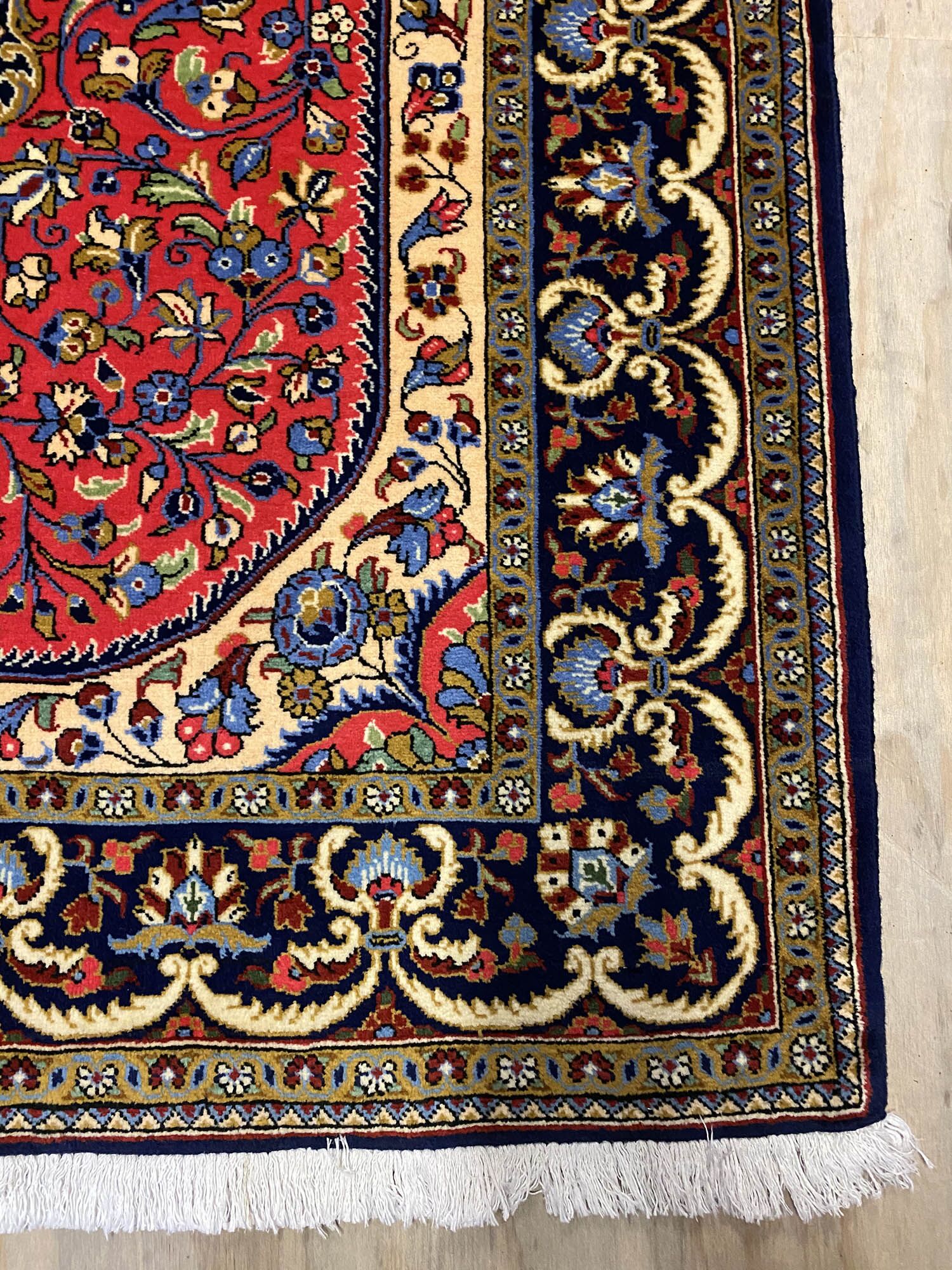 1.5x1.1M Superfine Qom Rug - Image 5
