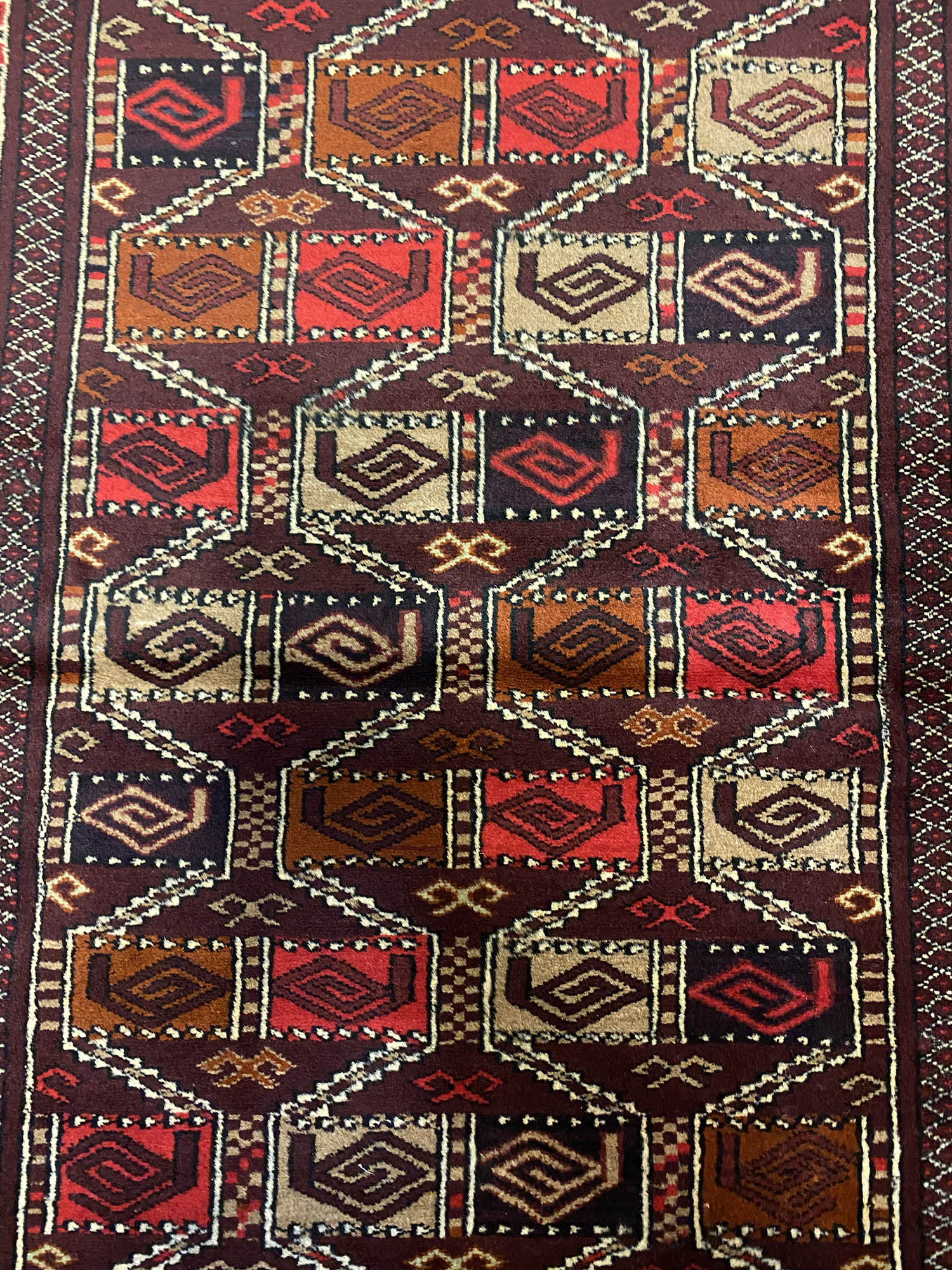 1.2X0.9M Persian Balouchi Rug - Image 2