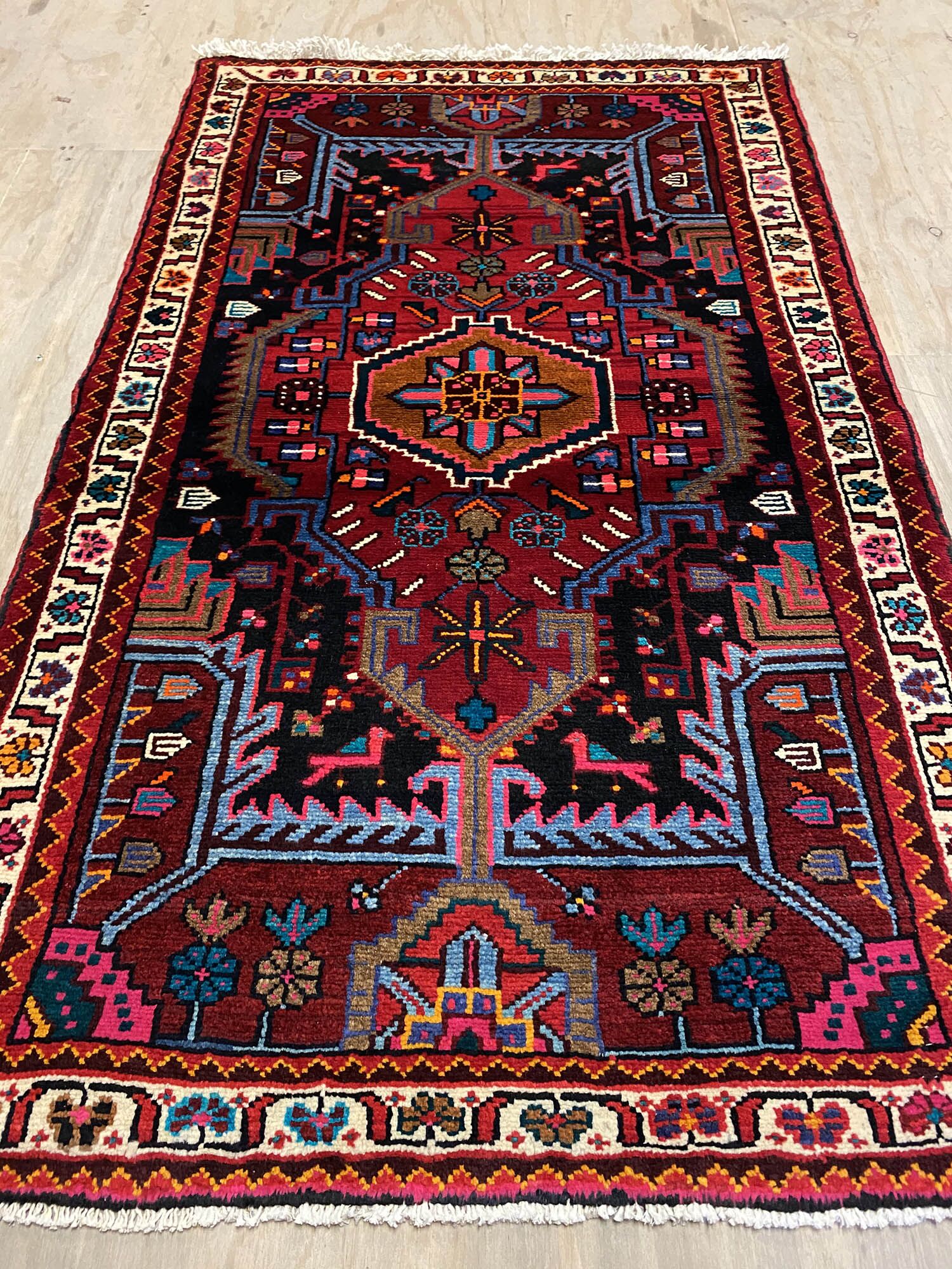 1.4x0.8M Village Tuserkan Persian Rug - Image 3
