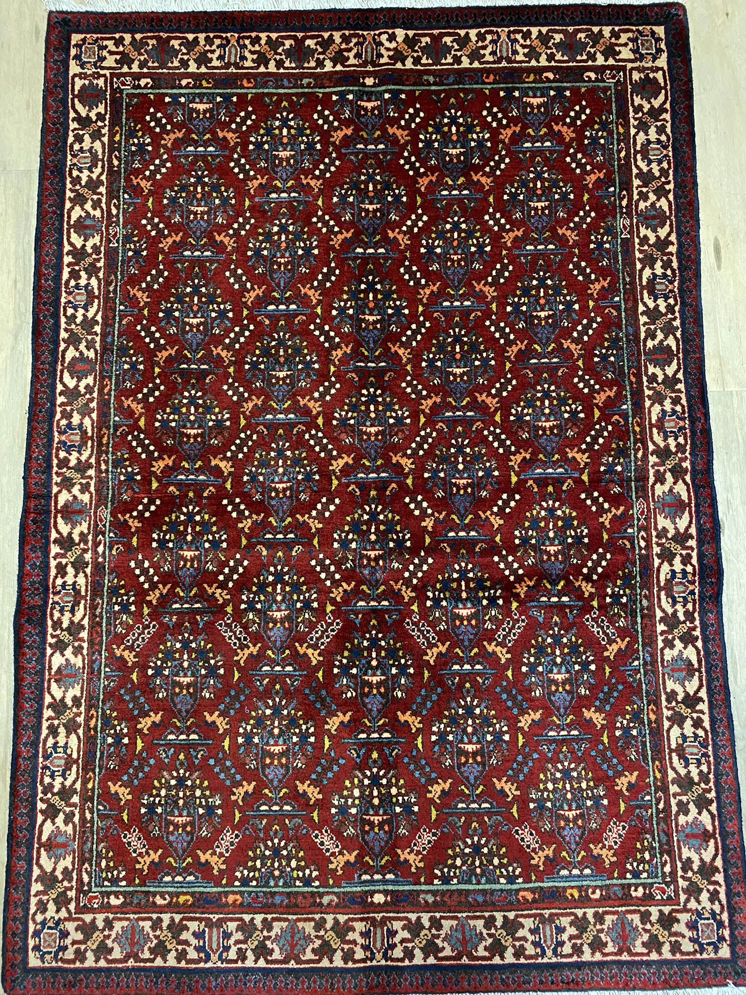 1.6x1.1M Persian Mei Mei Rug