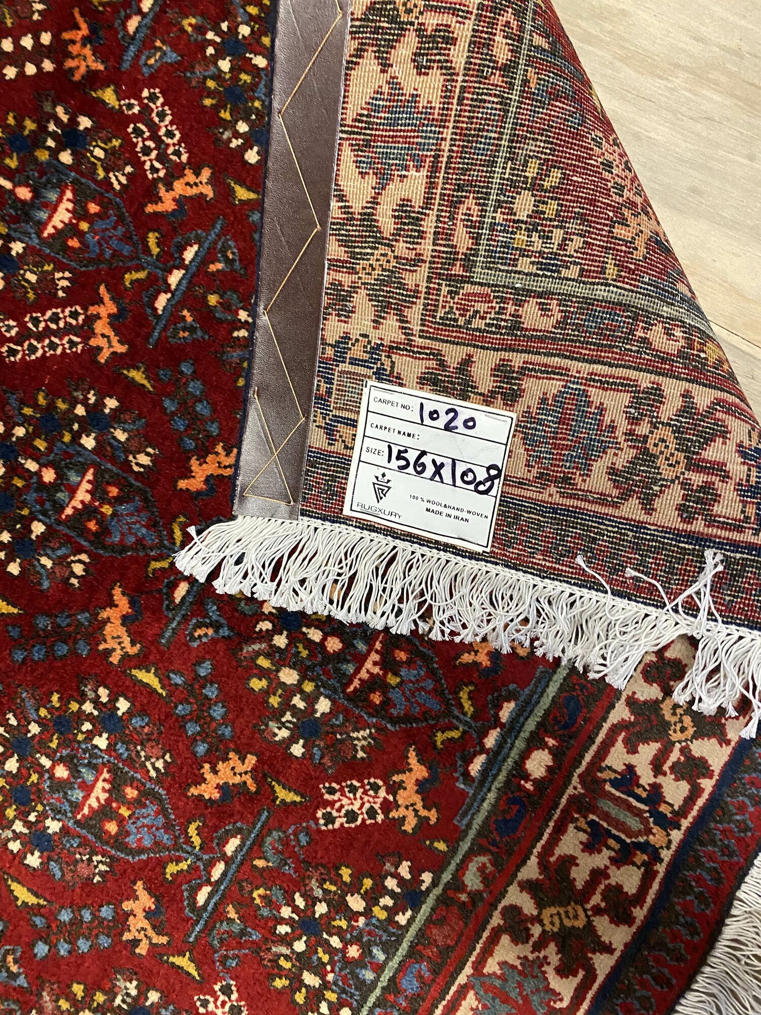 1.6x1.1M Persian Mei Mei Rug - Image 4