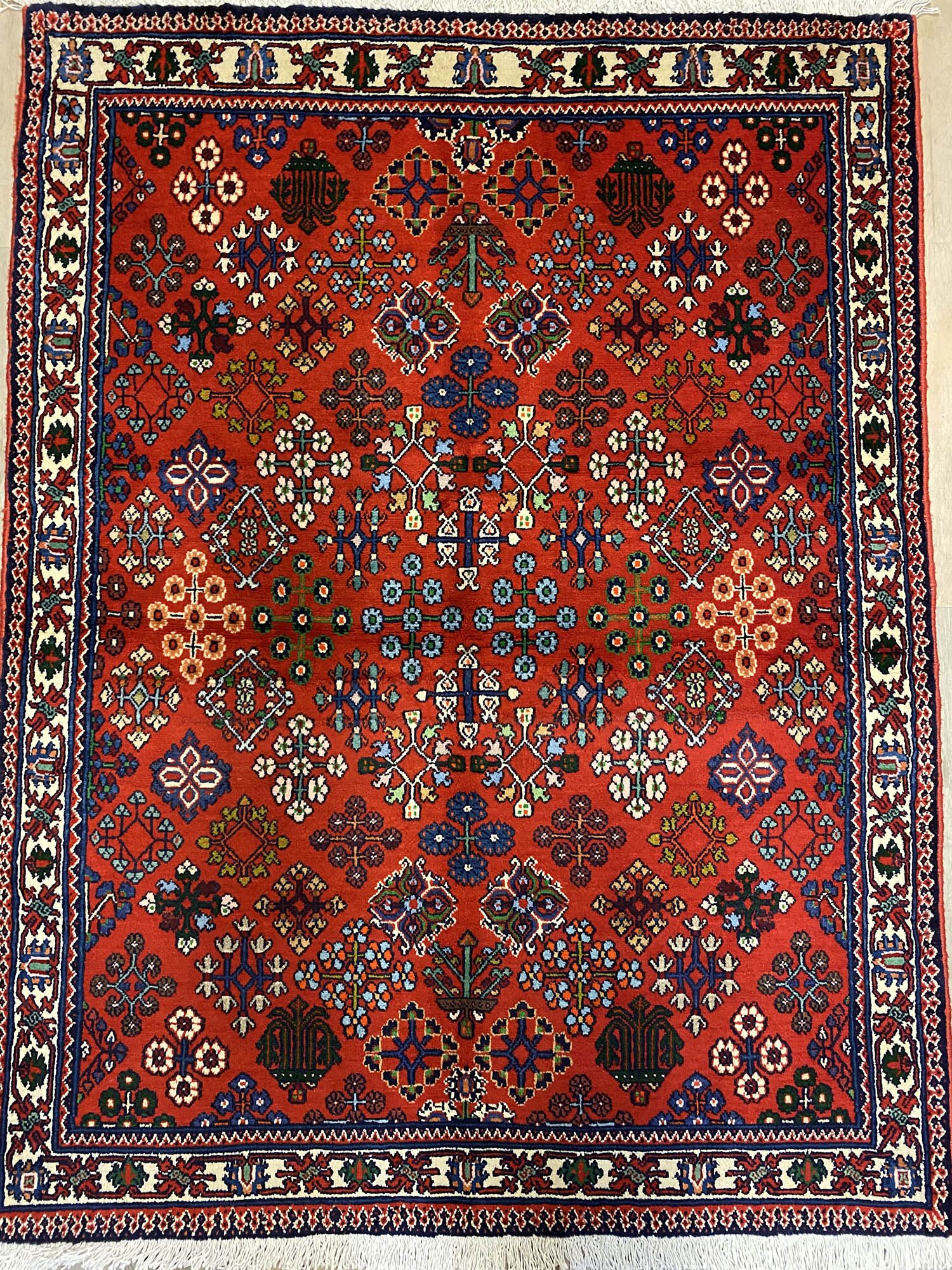 1.4x1M Persian Joshaghan Rug