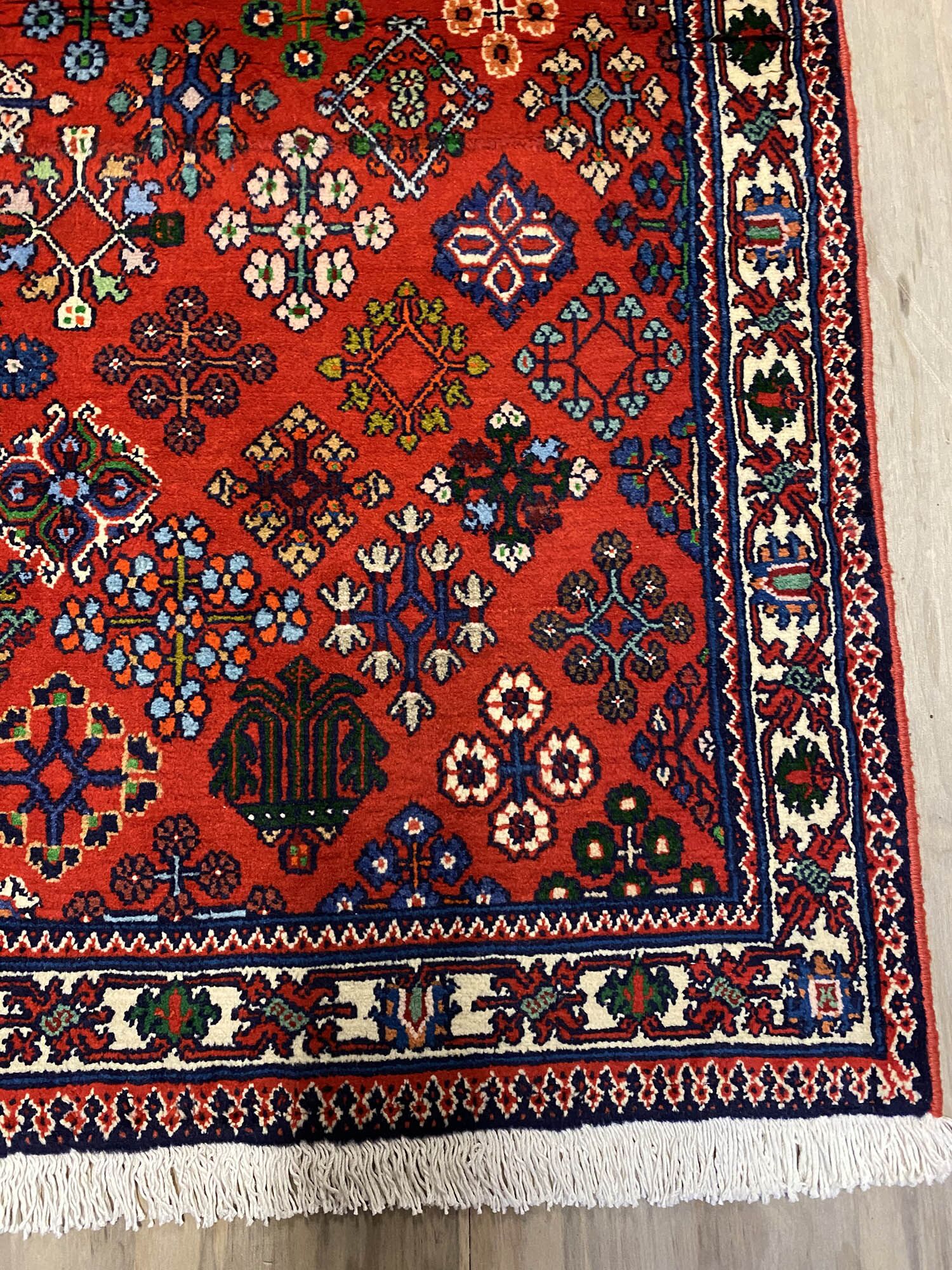 1.4x1M Persian Joshaghan Rug - Image 4