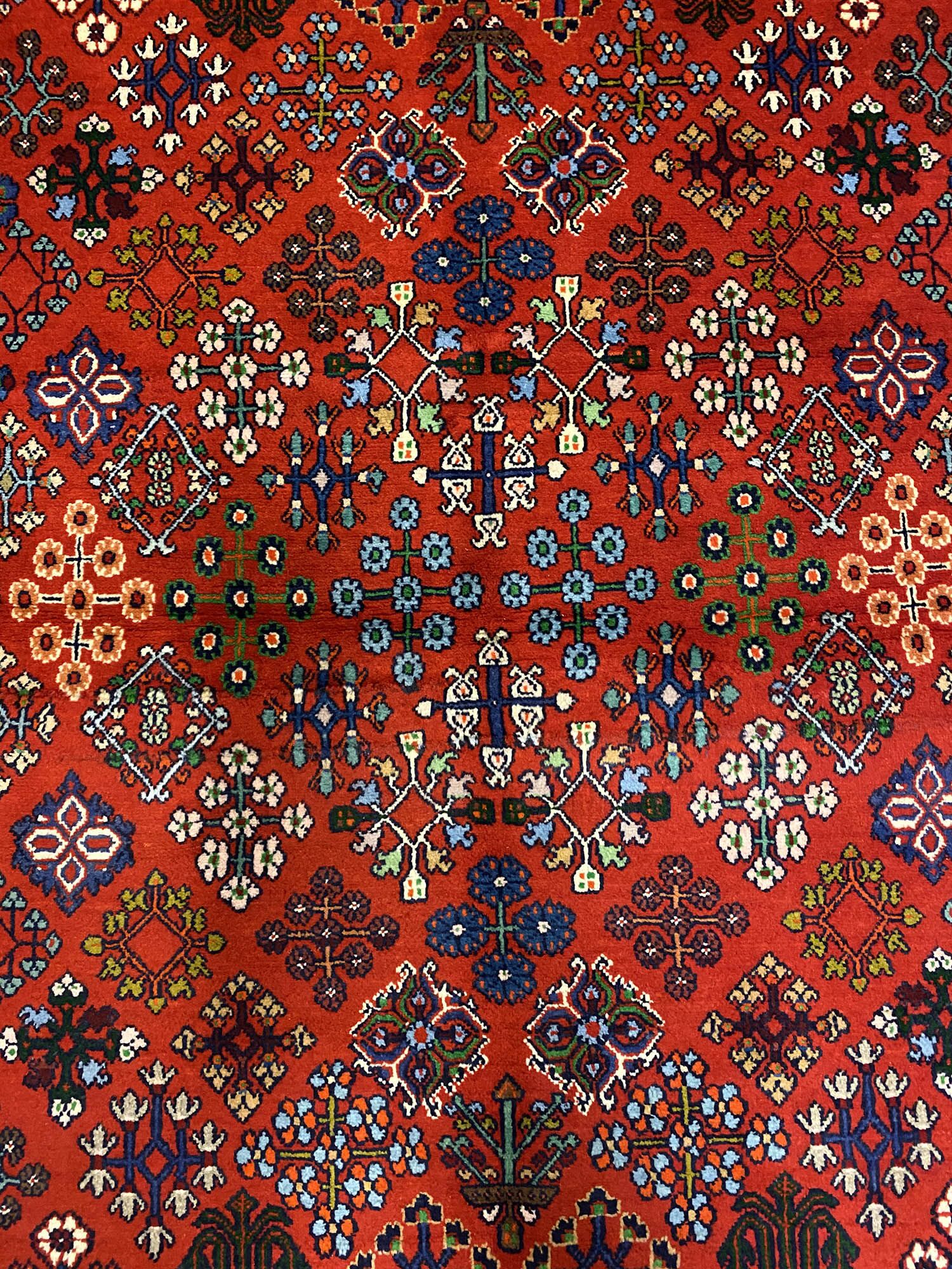 1.4x1M Persian Joshaghan Rug - Image 5