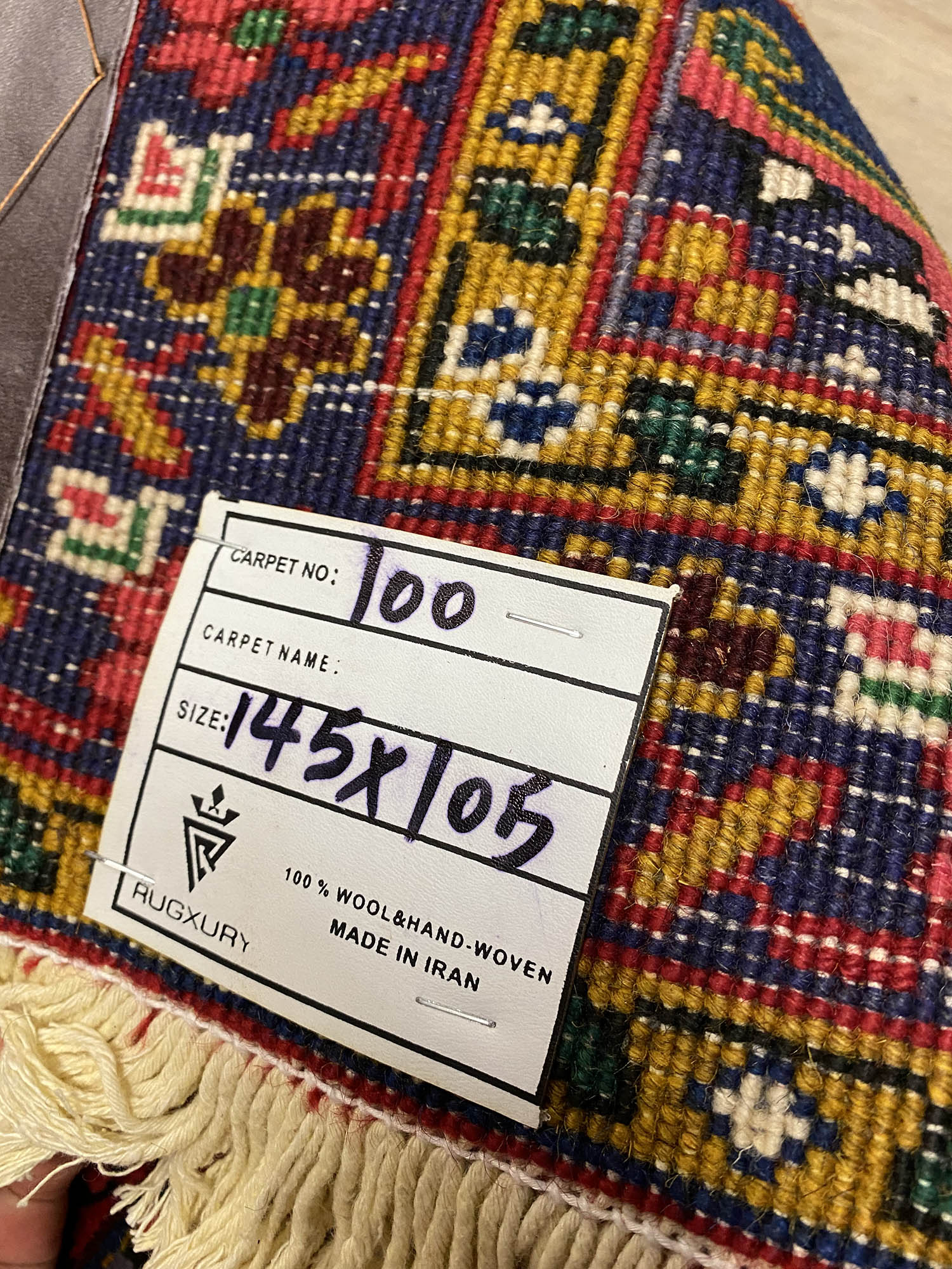 1.4x1M Rare Heriz Persian Rug - Image 5