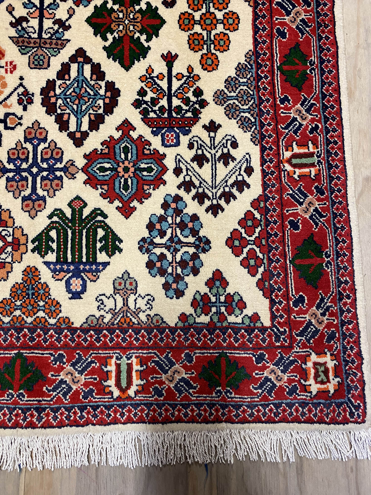 1.8x1.2M Persian Joshaghan Rug - Image 2