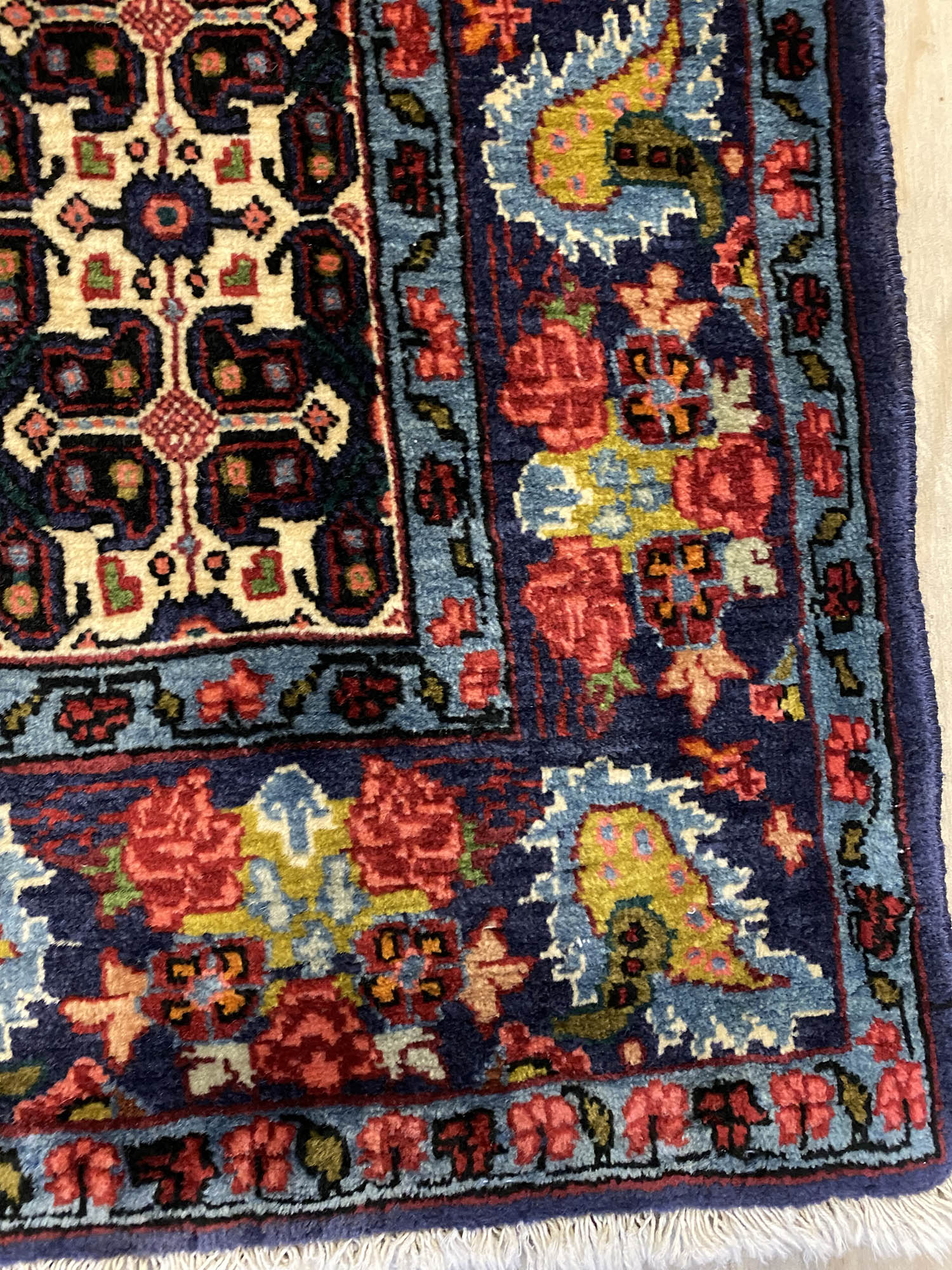 1.6x1.1M Masterpiece Persian Iron Bijar Rug - Image 4