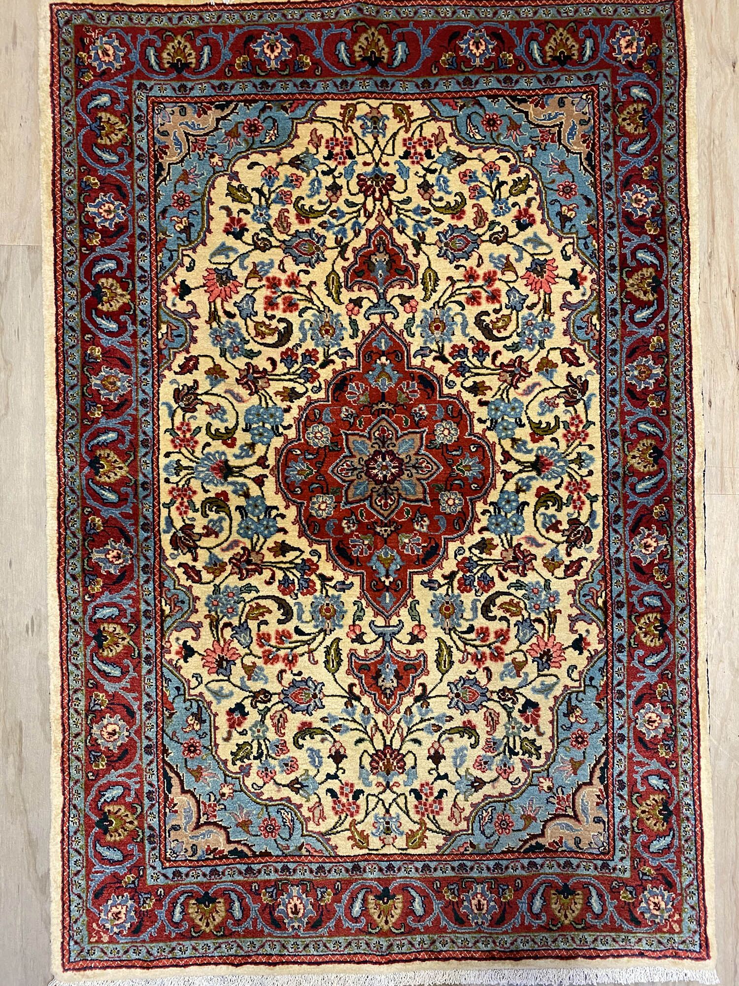 1.6x1.1M Arabesque Sarough Rug