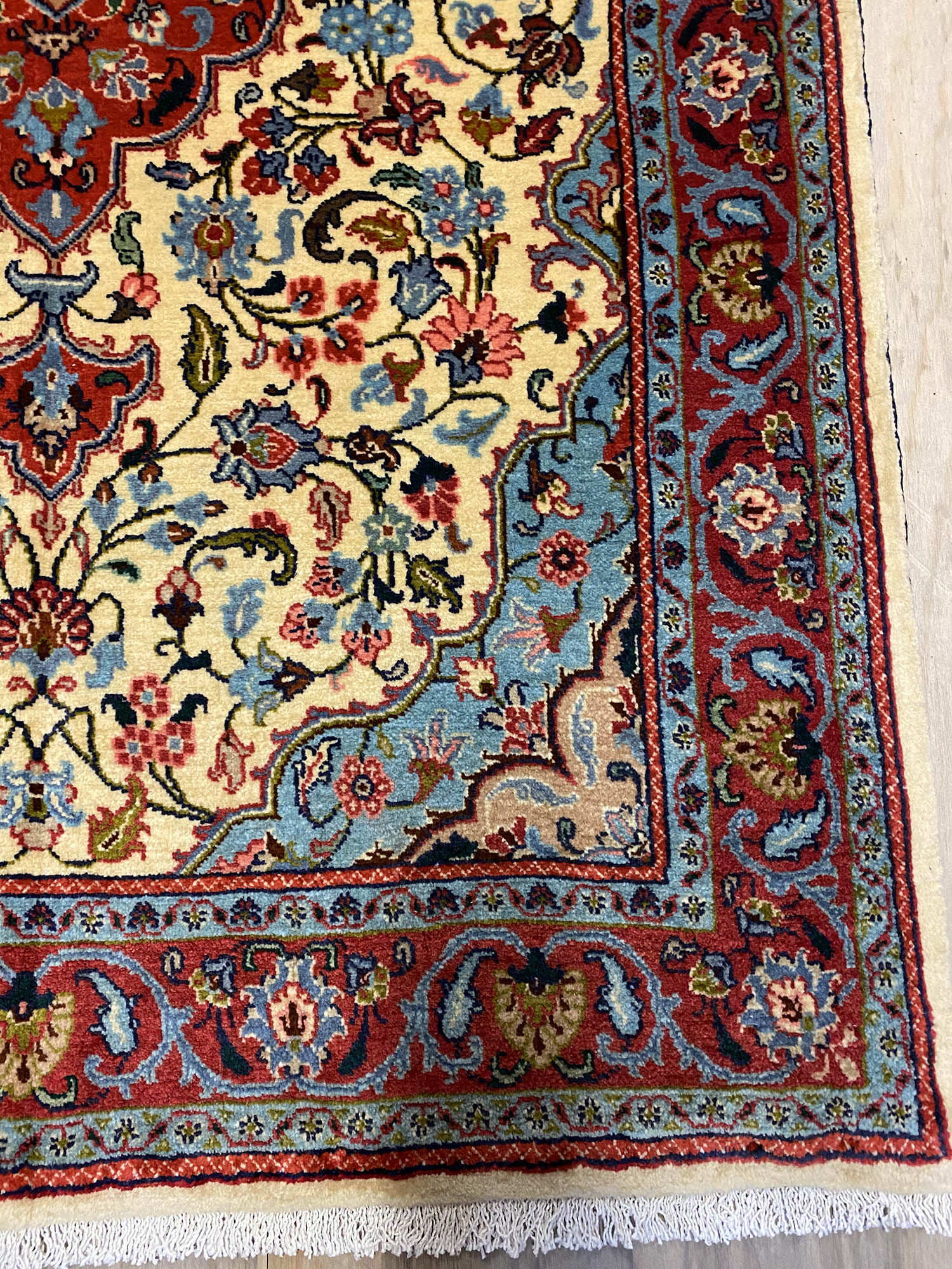 1.6x1.1M Arabesque Sarough Rug - Image 3