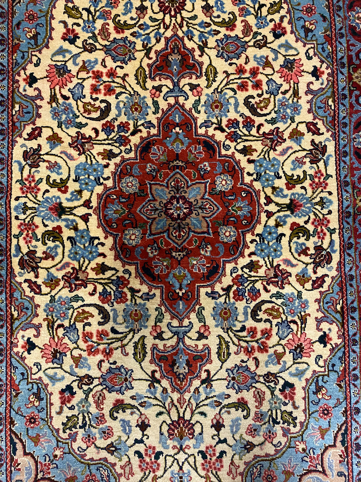 1.6x1.1M Arabesque Sarough Rug - Image 4