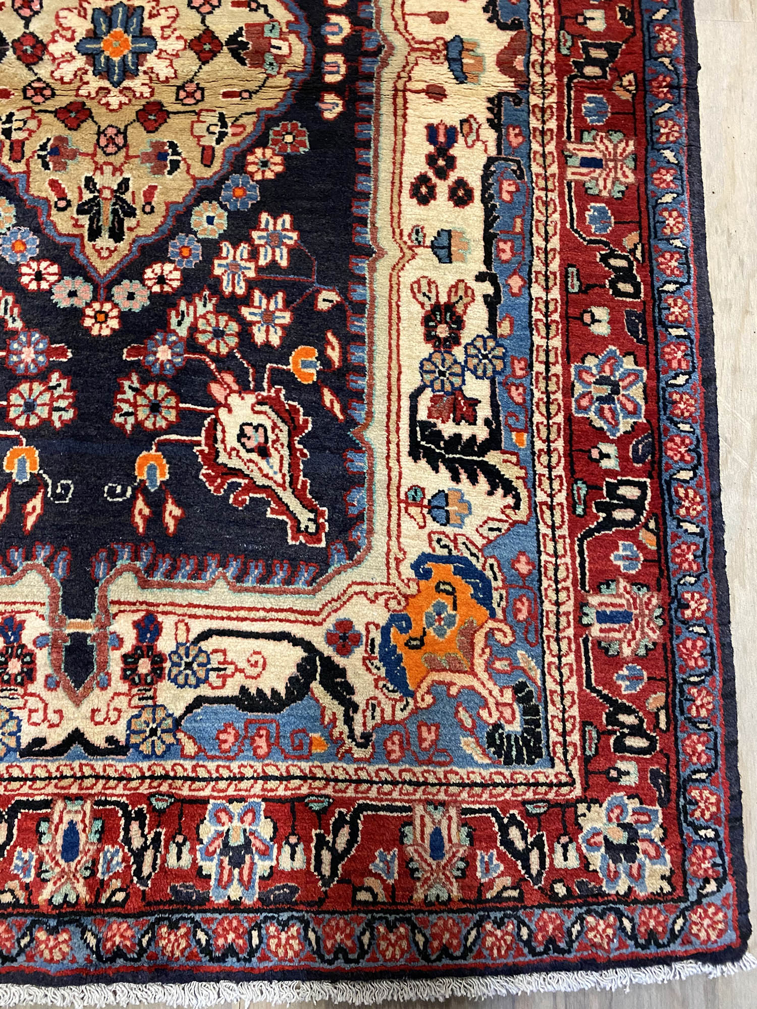 1.5x1M Traditional Sarough Rug - Image 2