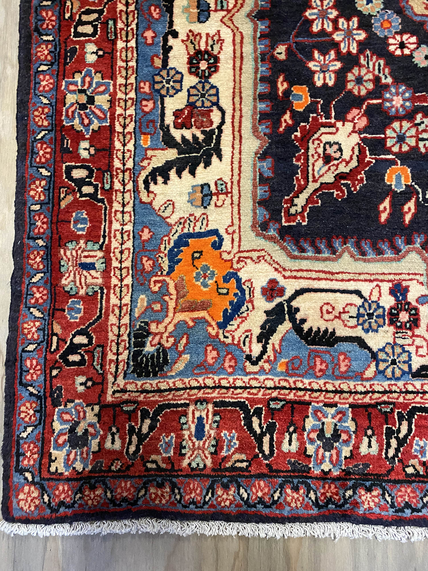 1.5x1M Traditional Sarough Rug - Image 4