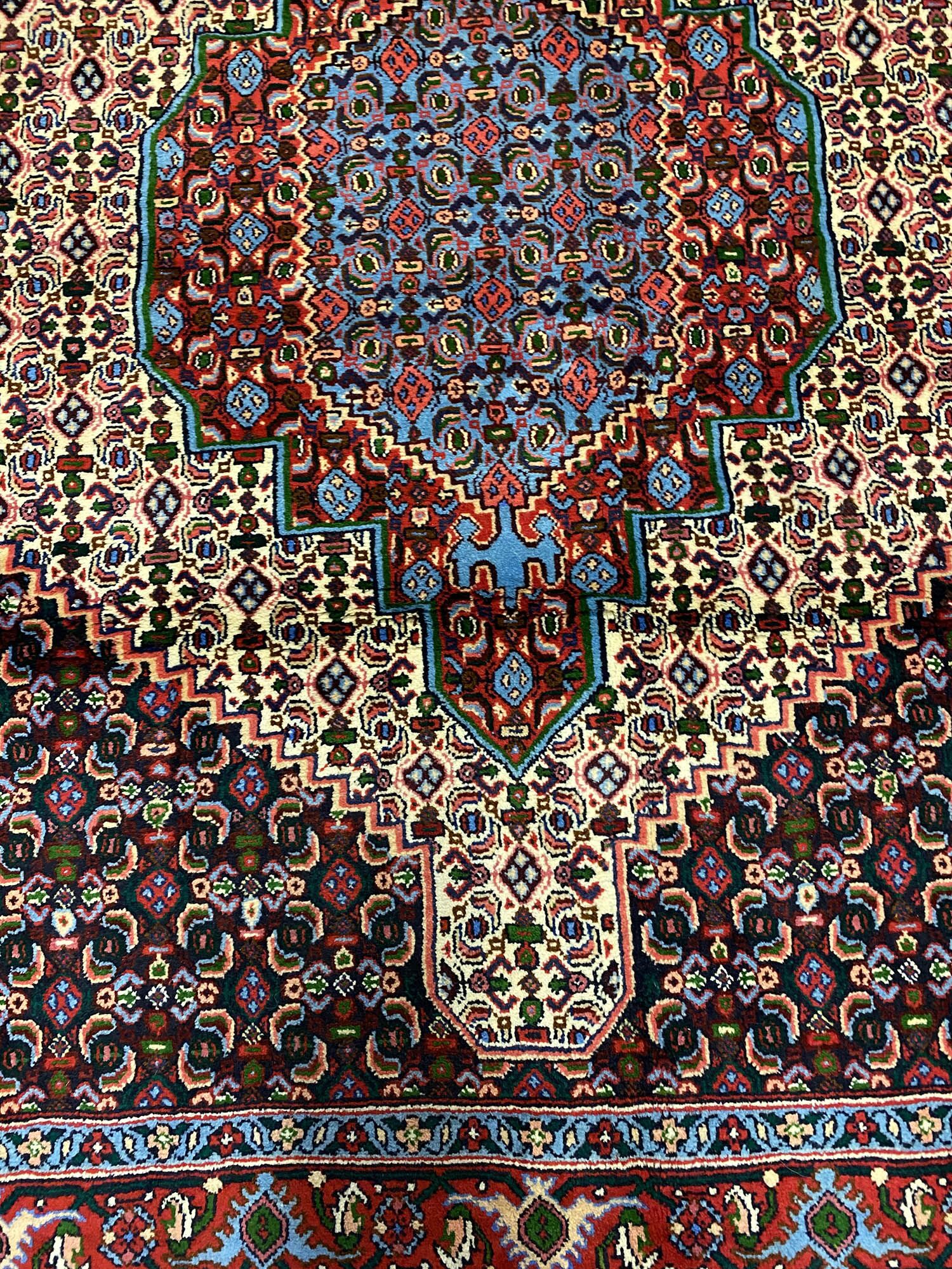 1.6x1.2M Kurdish Senneh Bijar Rug (sanandaj) - Image 6