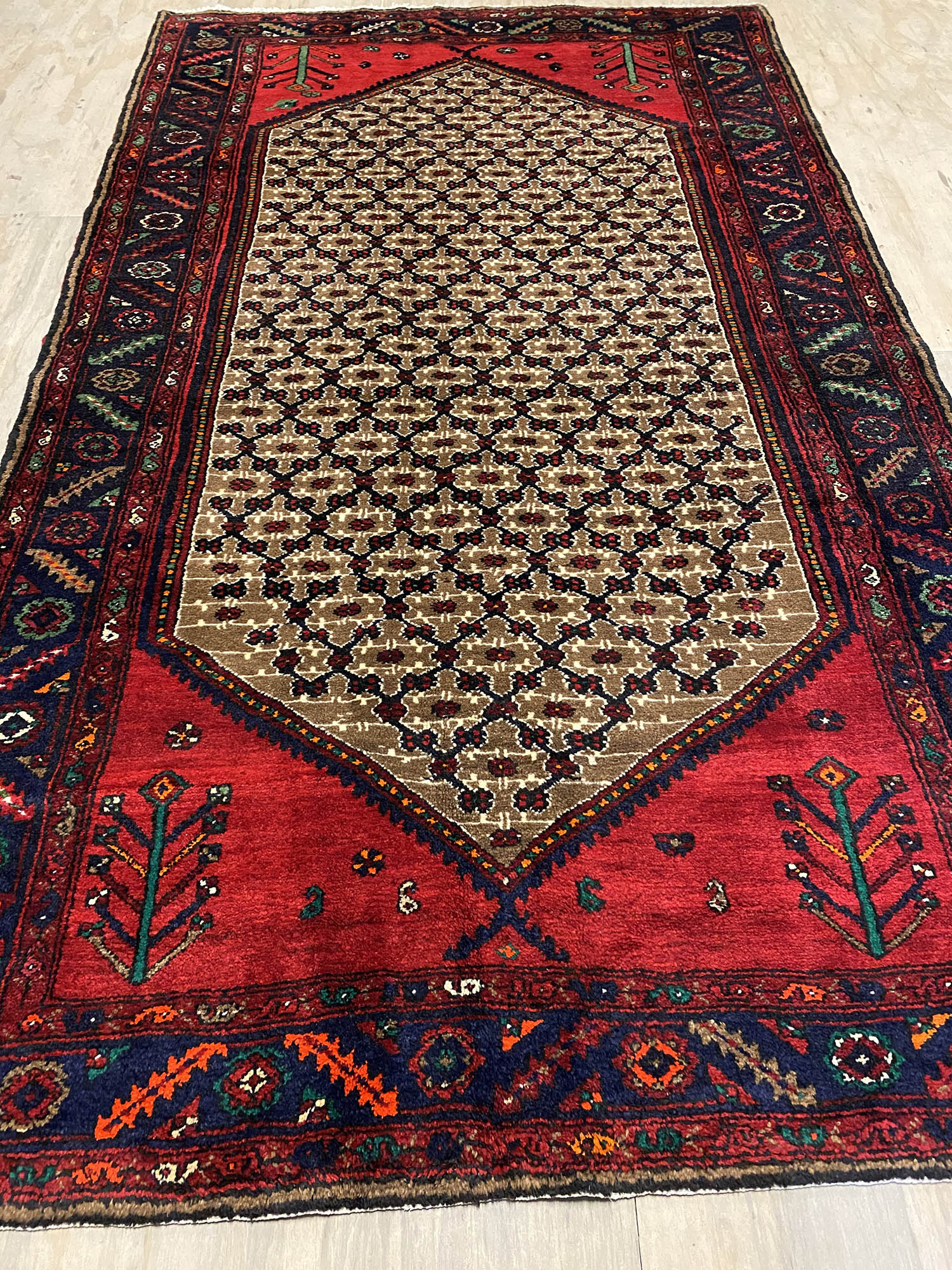 2.2x1.3M Persian Koliai Kurdish Runner - Image 2