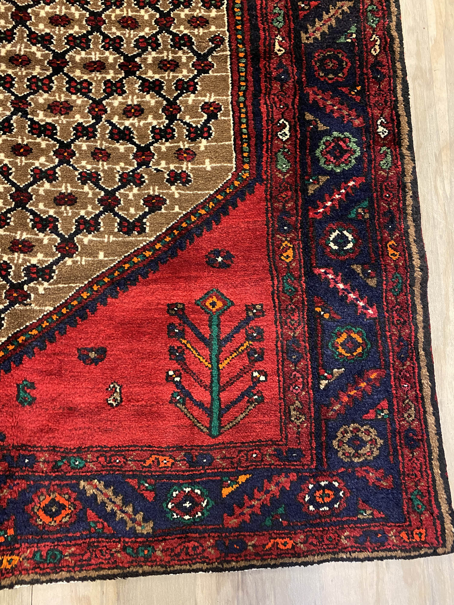 2.2x1.3M Persian Koliai Kurdish Runner - Image 3