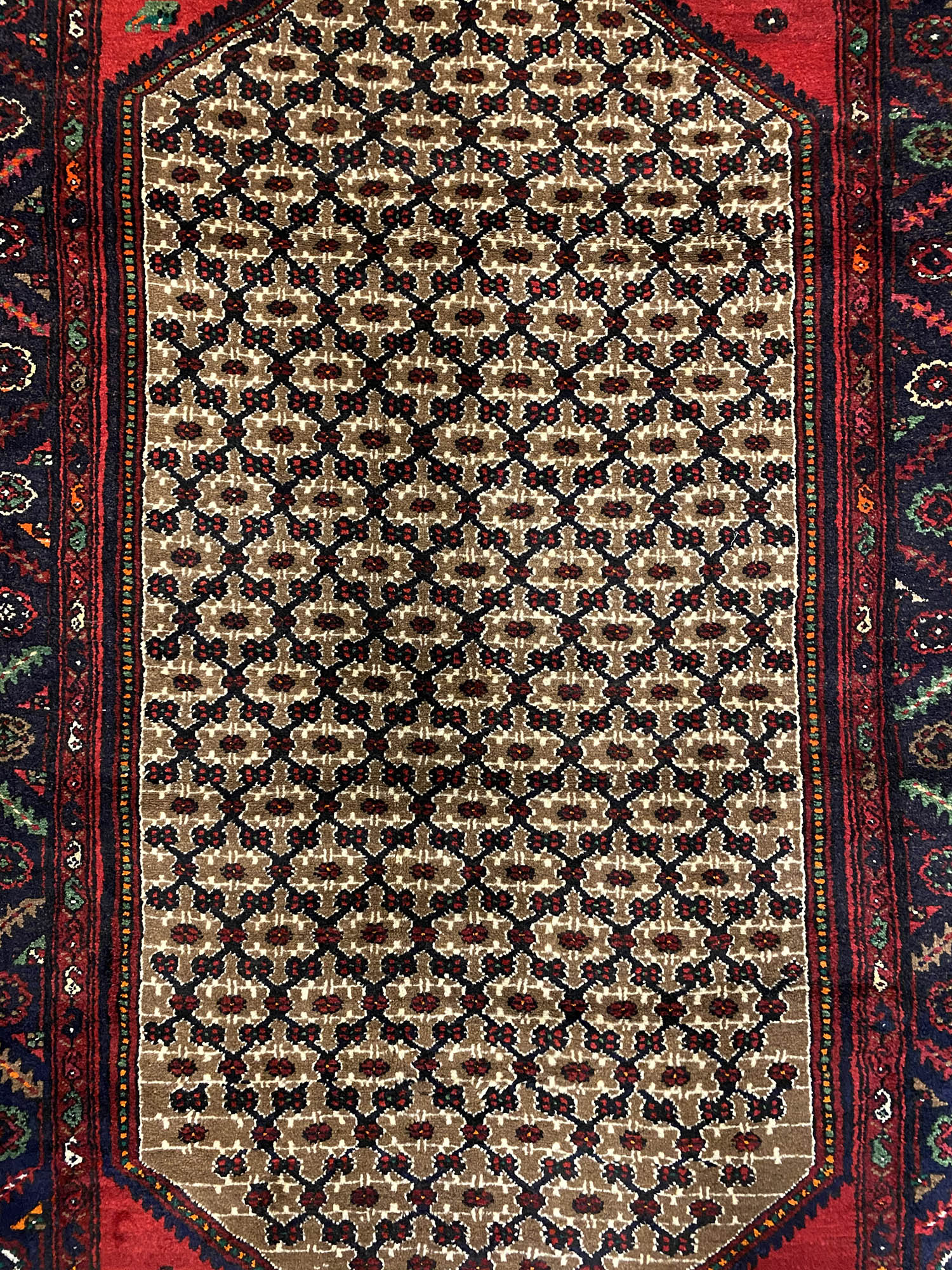 2.2x1.3M Persian Koliai Kurdish Runner