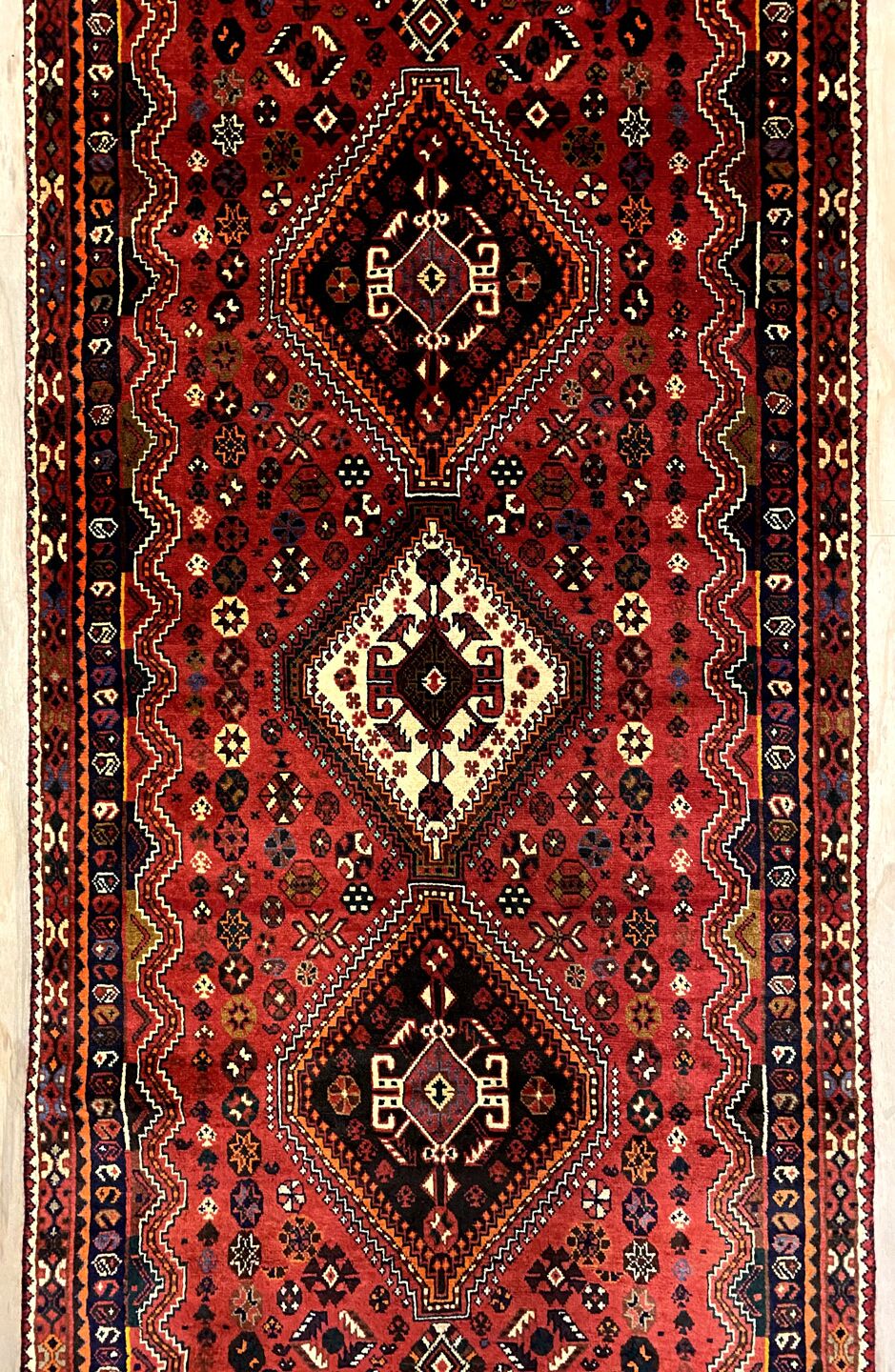 3M Qashghai Shiraz Persian Runner