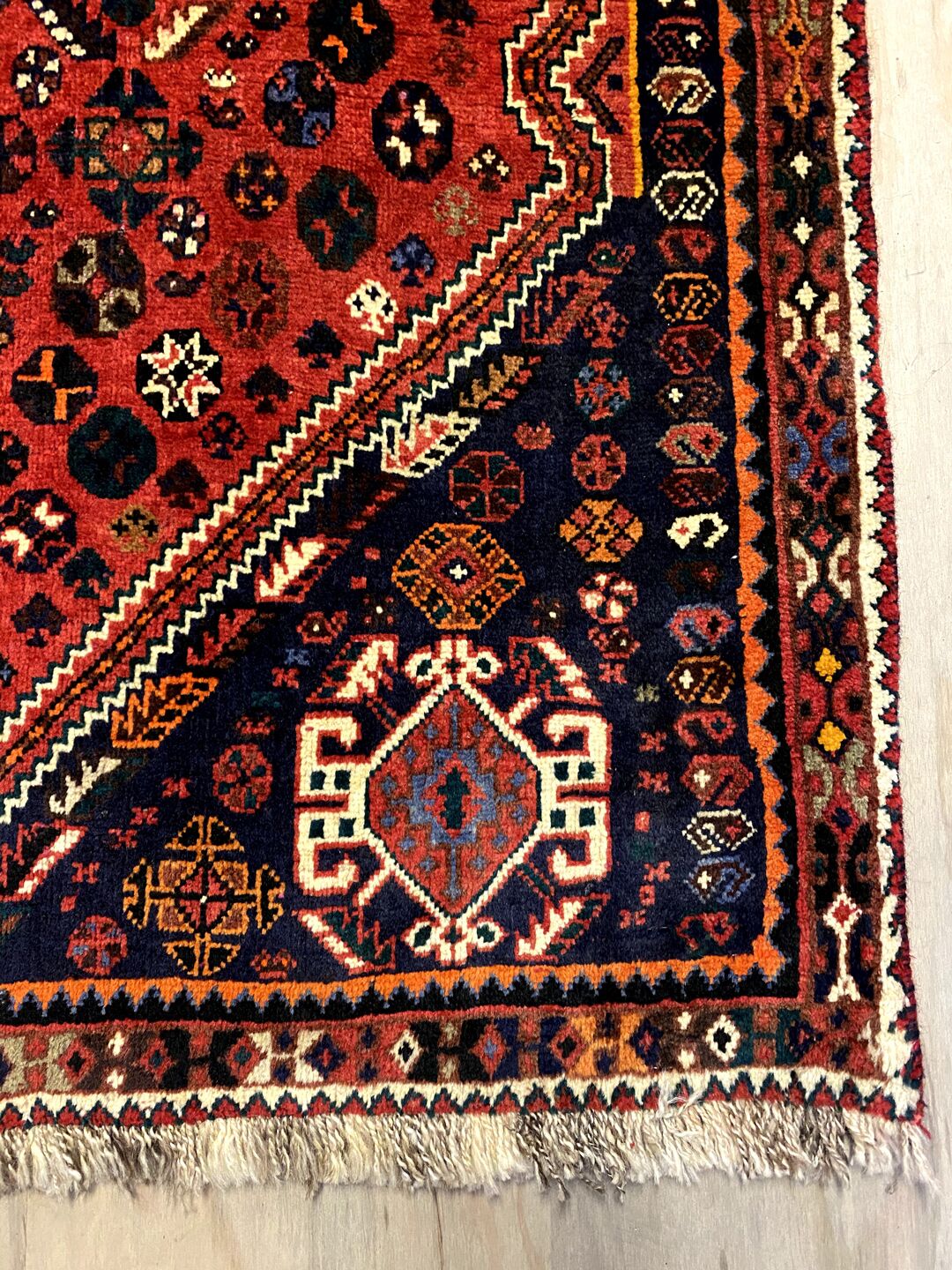 3M Qashghai Shiraz Persian Runner - Image 3