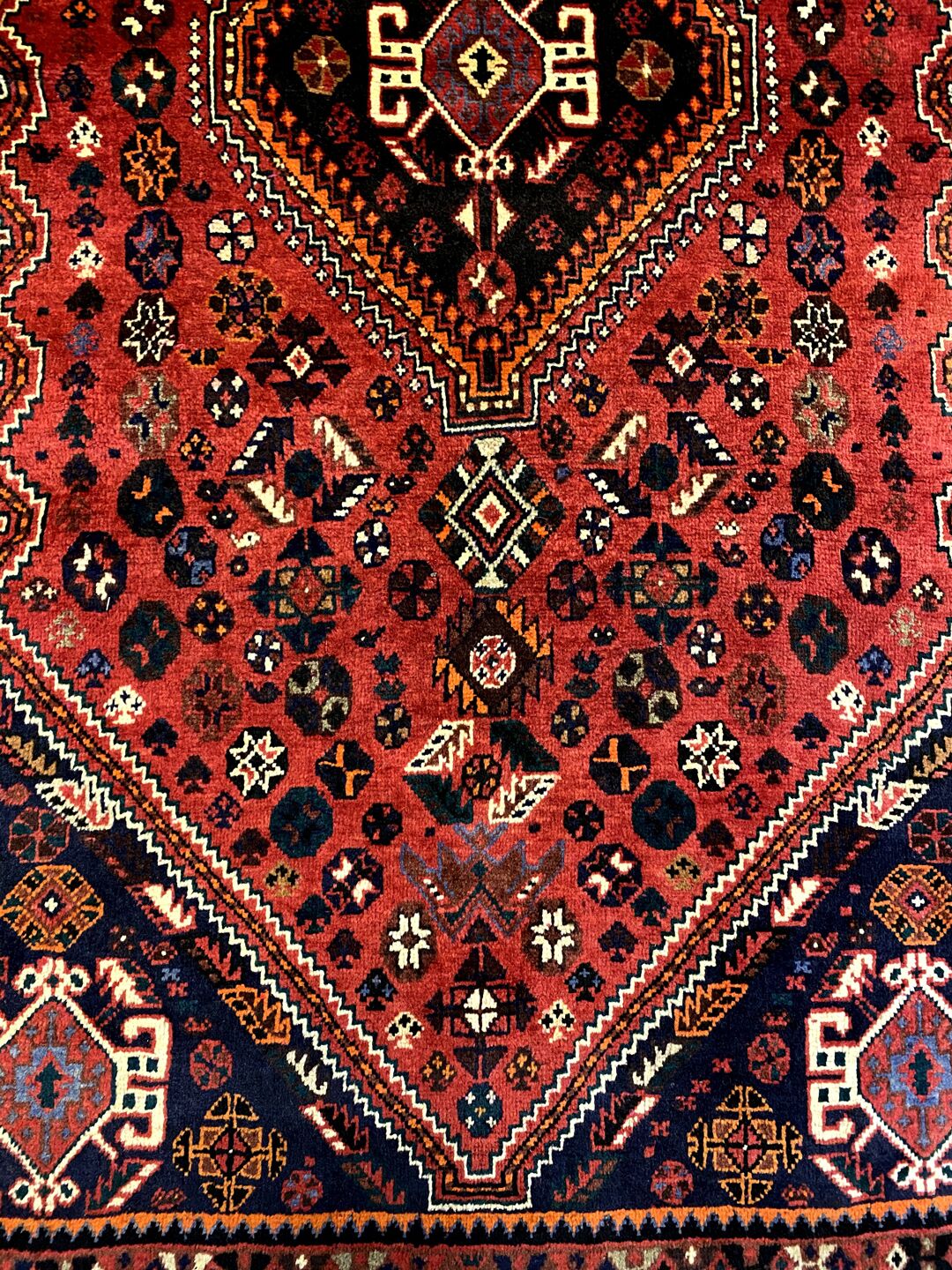 3M Qashghai Shiraz Persian Runner - Image 8
