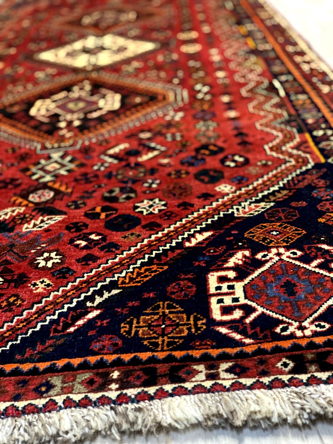 3M Qashghai Shiraz Persian Runner - Image 6