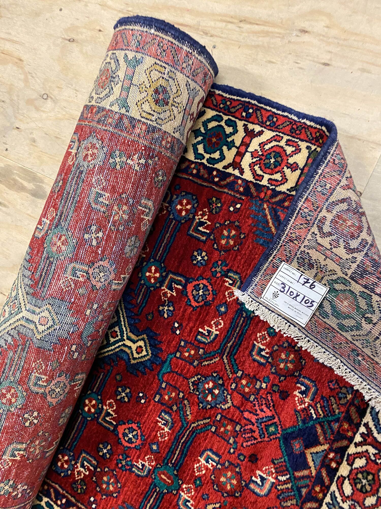 3M Persian Handmade Hamedan (Malayer) - Image 8