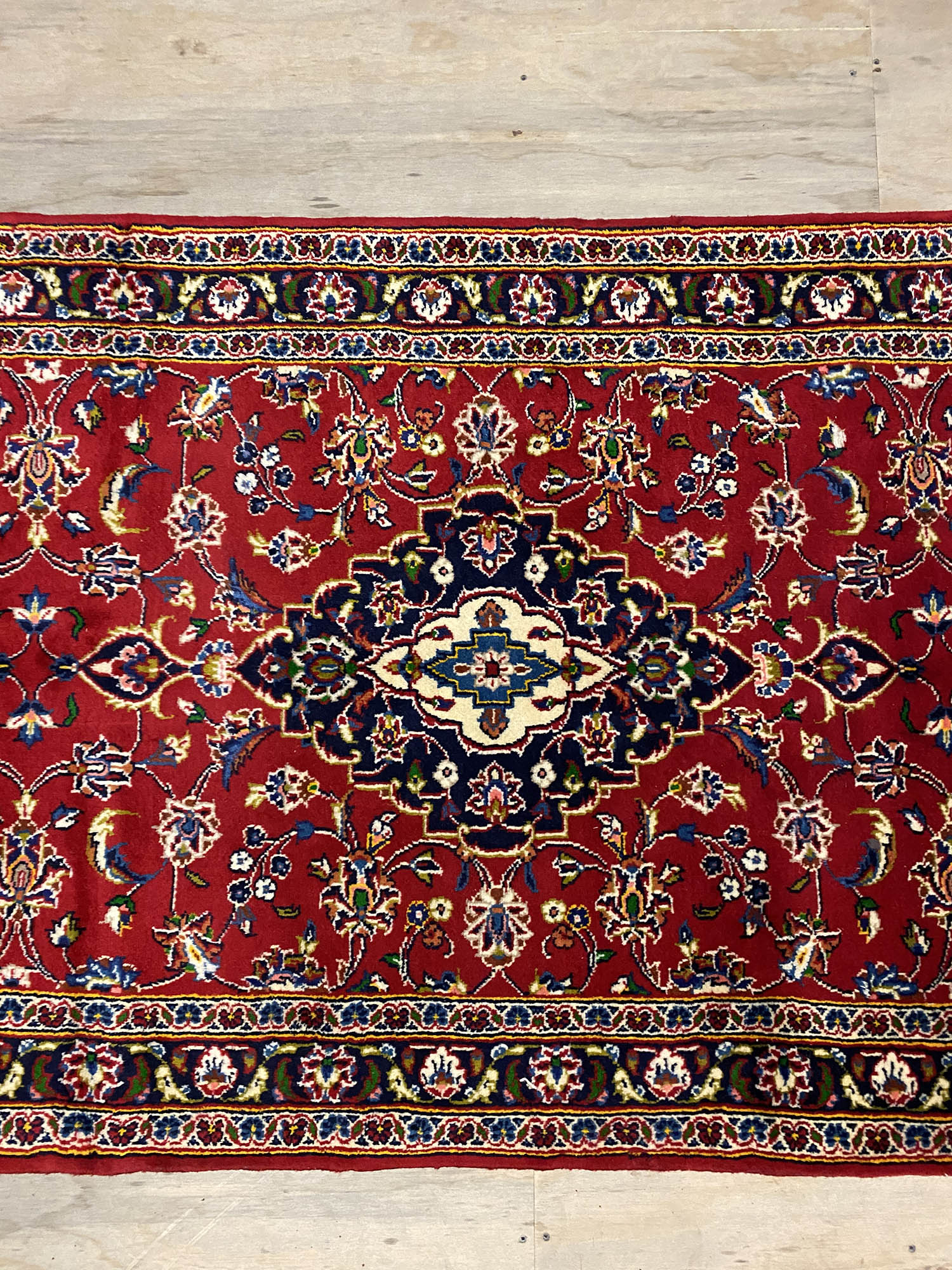 4M Traditional Kashan Runner - Image 4
